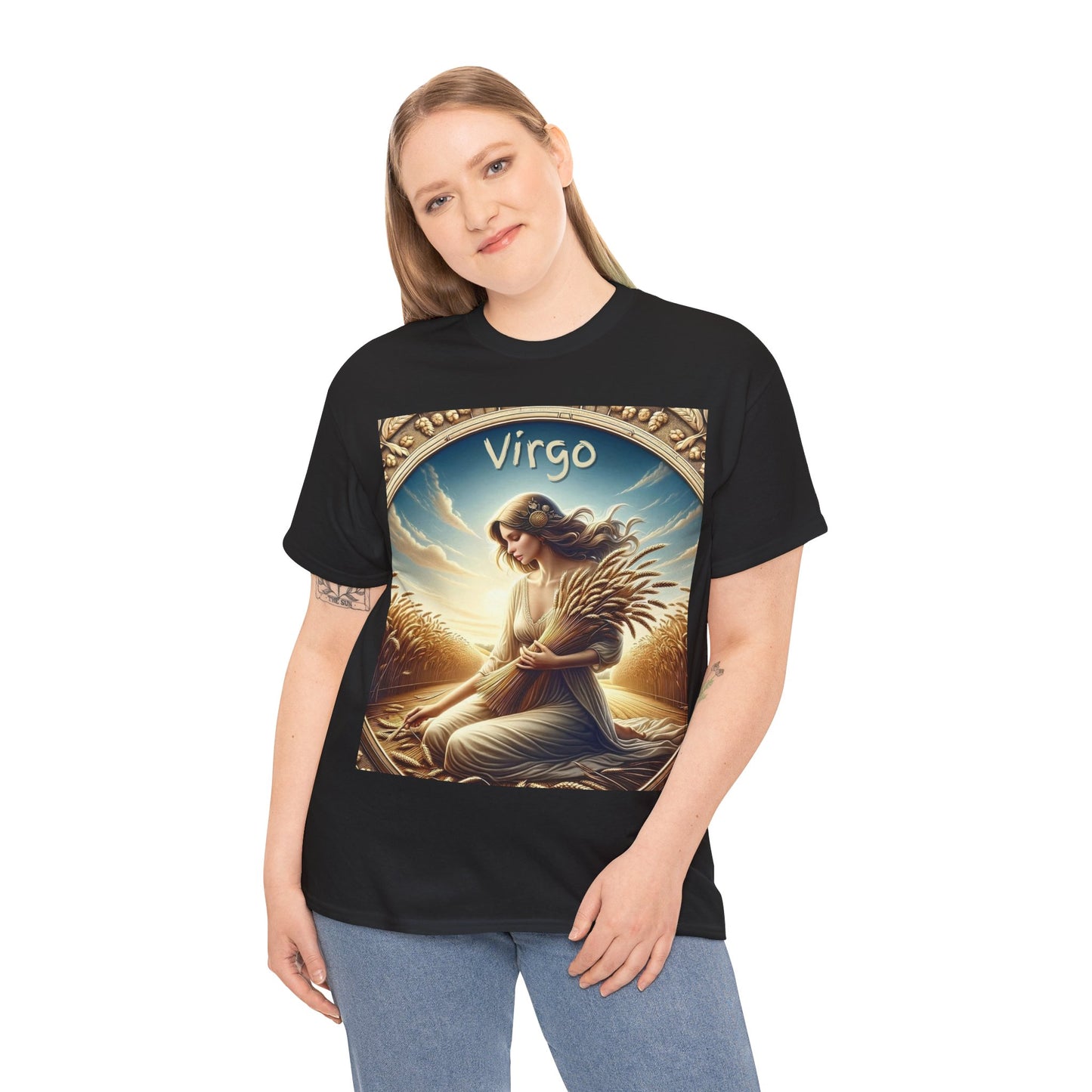 Virgo Unisex Heavy Cotton Tee