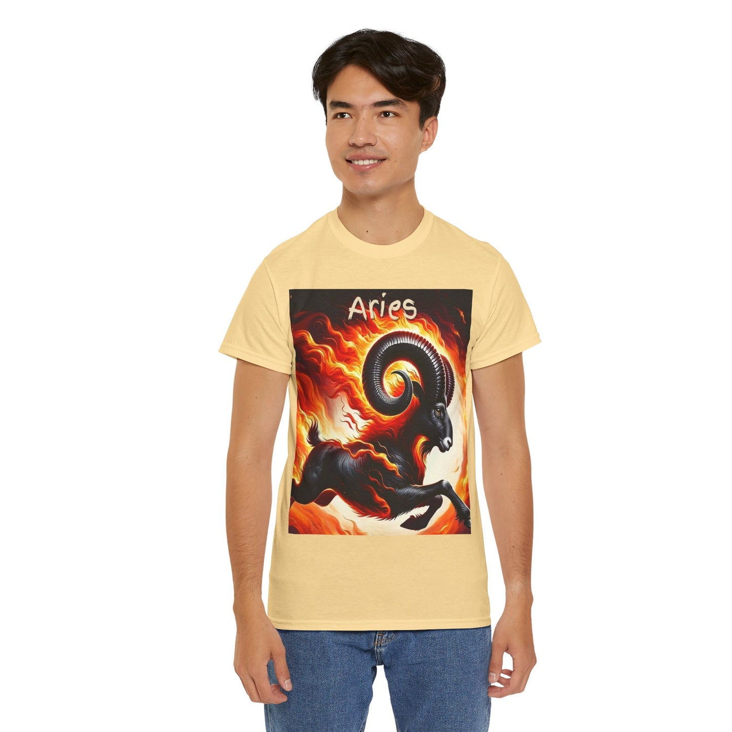 Aries Unisex Heavy Cotton Tee