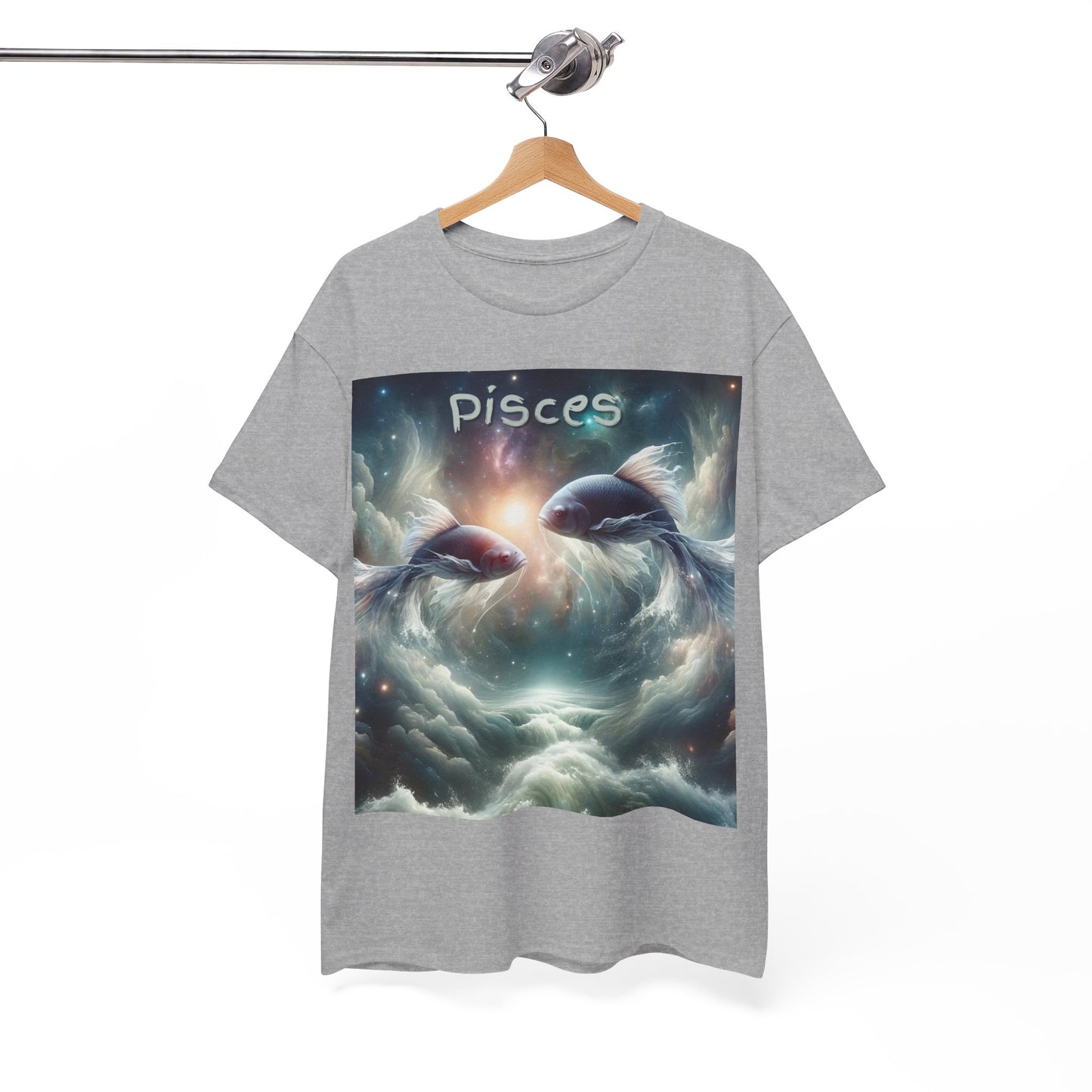 Pisces Unisex Heavy Cotton Tee