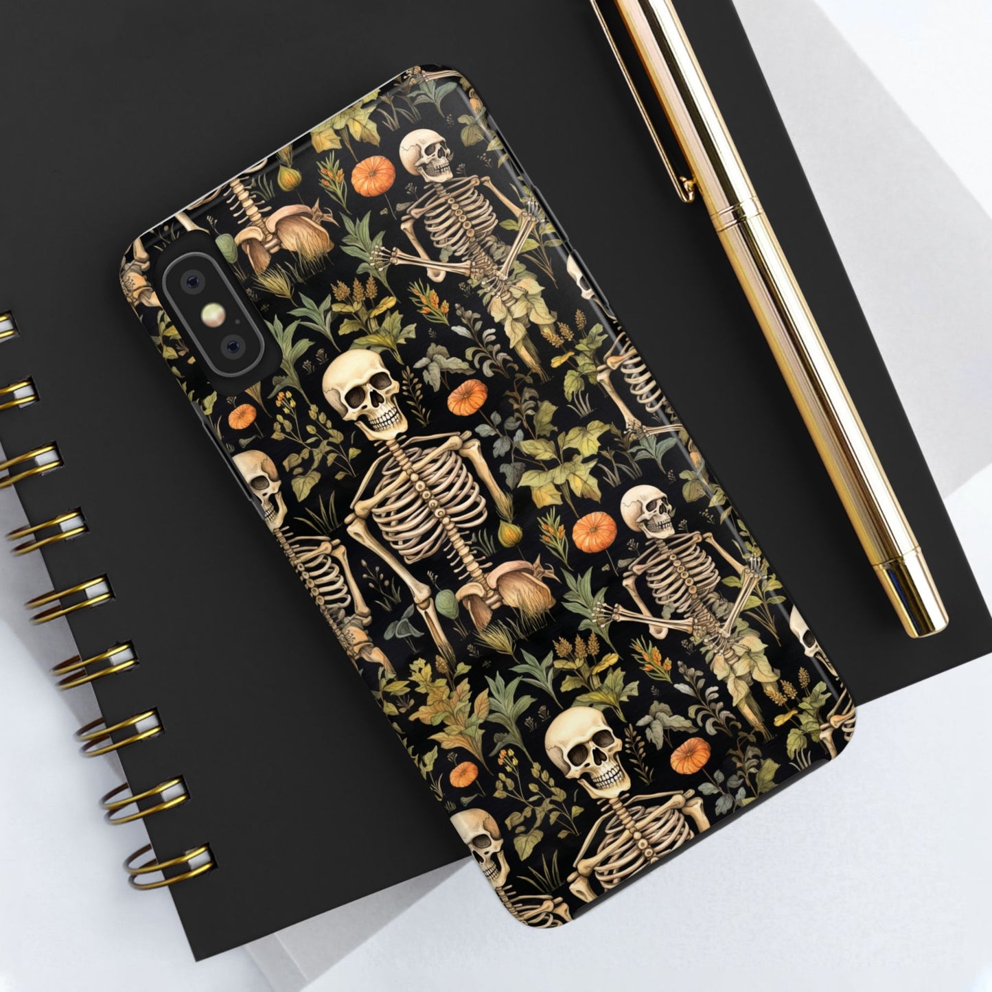 Halloween Skeleton Tough Phone Cases