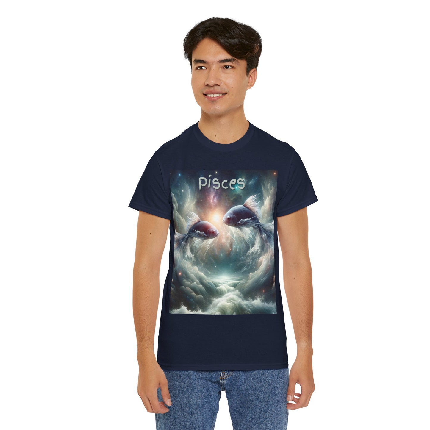 Pisces Unisex Heavy Cotton Tee