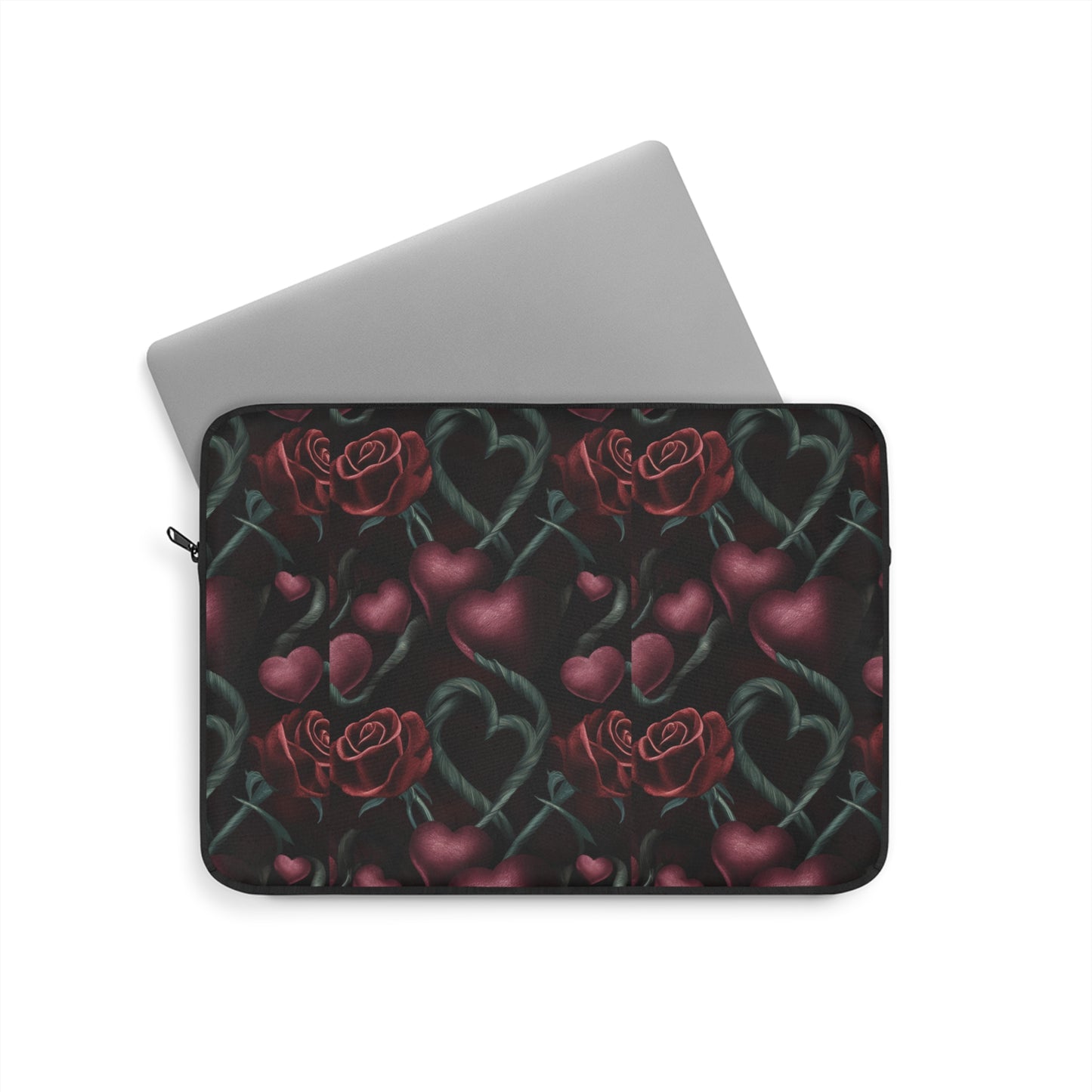 Hearts and Roses Laptop Sleeve