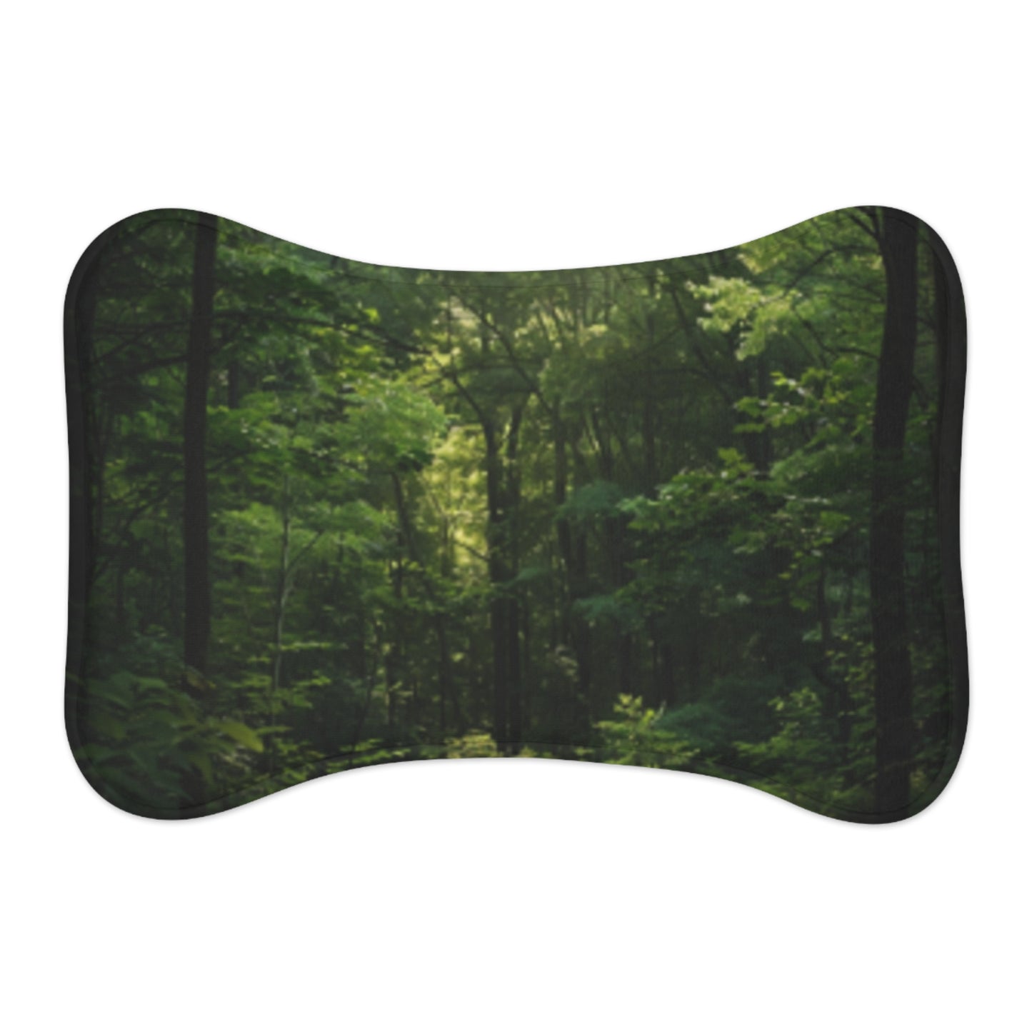Forest Green Pet Feeding Mats
