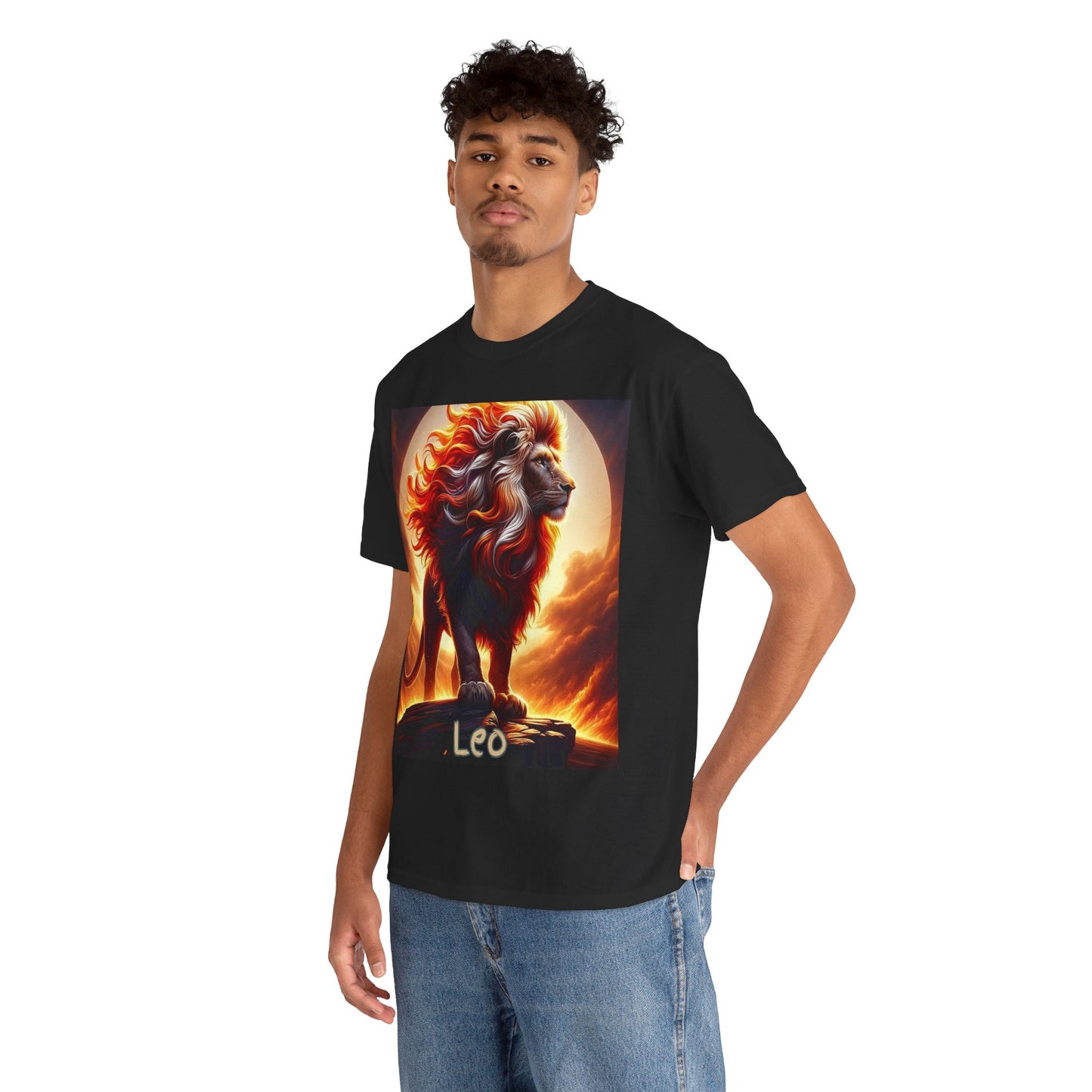 Leo Unisex Heavy Cotton Tee