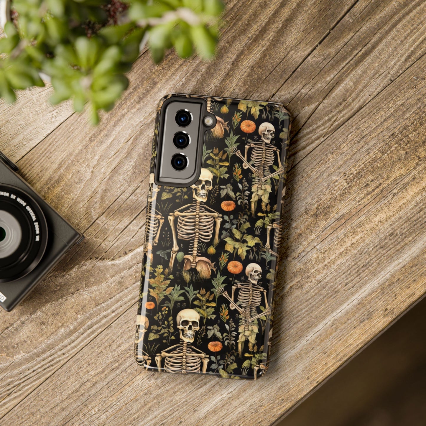 Halloween Skeleton Tough Phone Cases