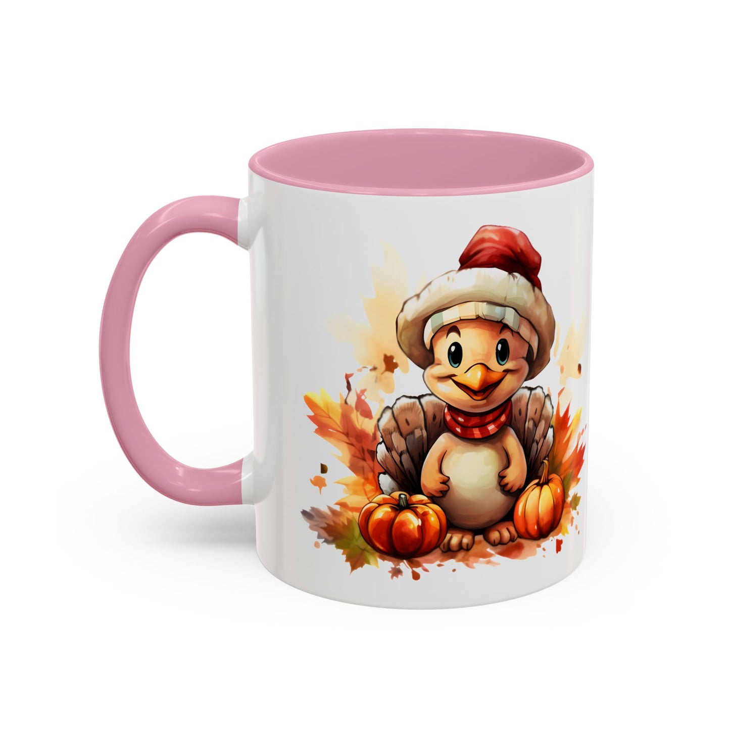 Autumn Duck Colorful Mugs, 11oz