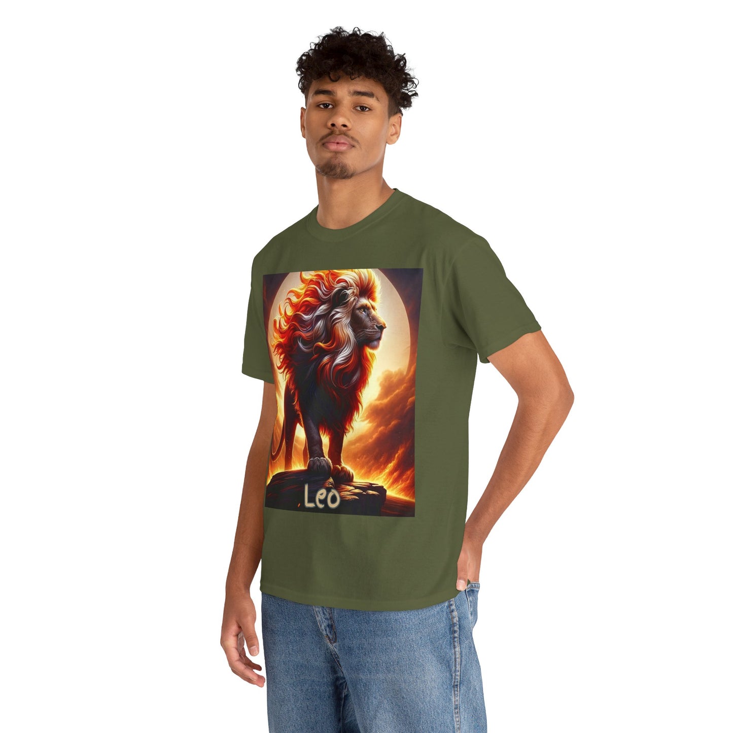 Leo Unisex Heavy Cotton Tee