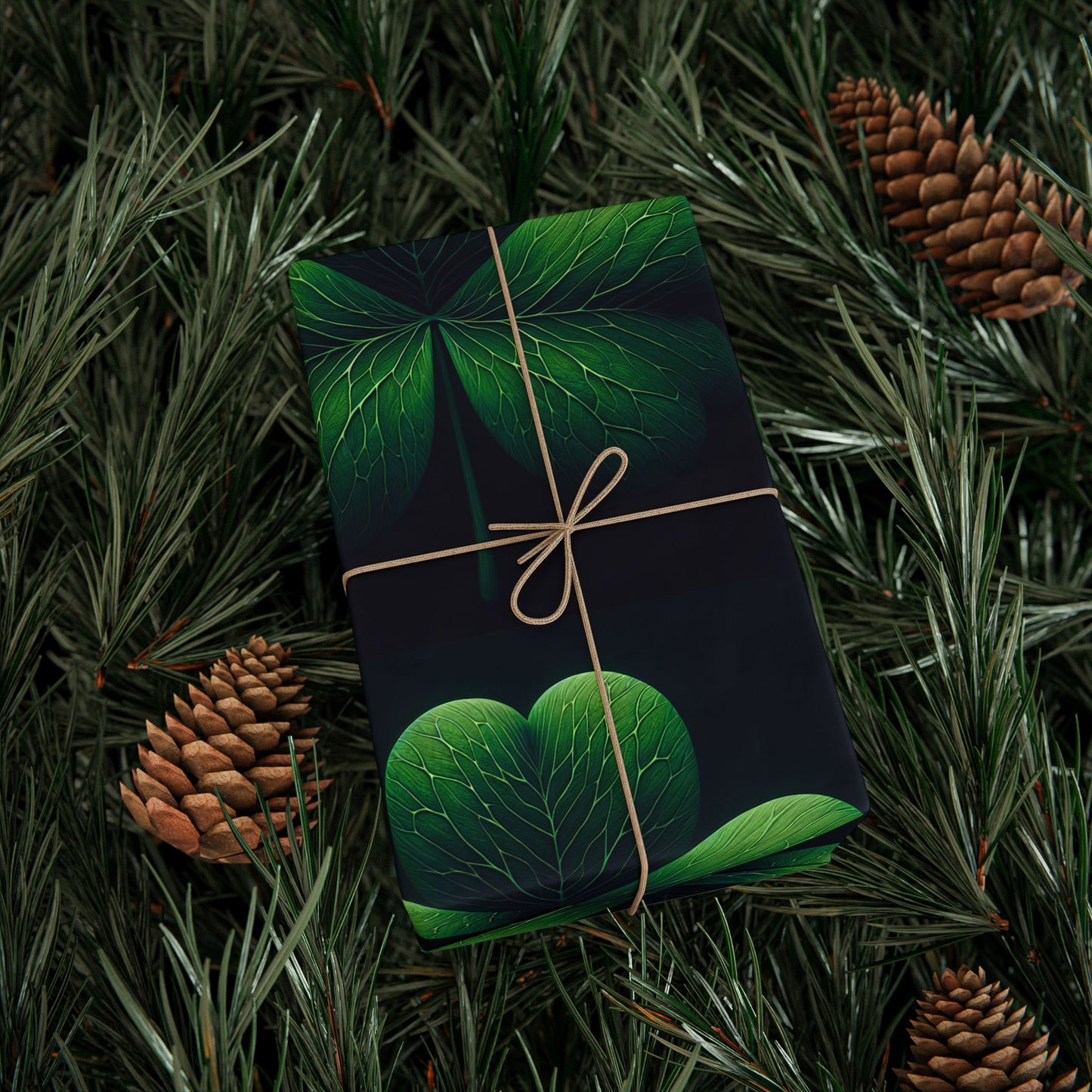 Lucky Clover Wrapping Paper - St. Patrick's Day Gift Wrap