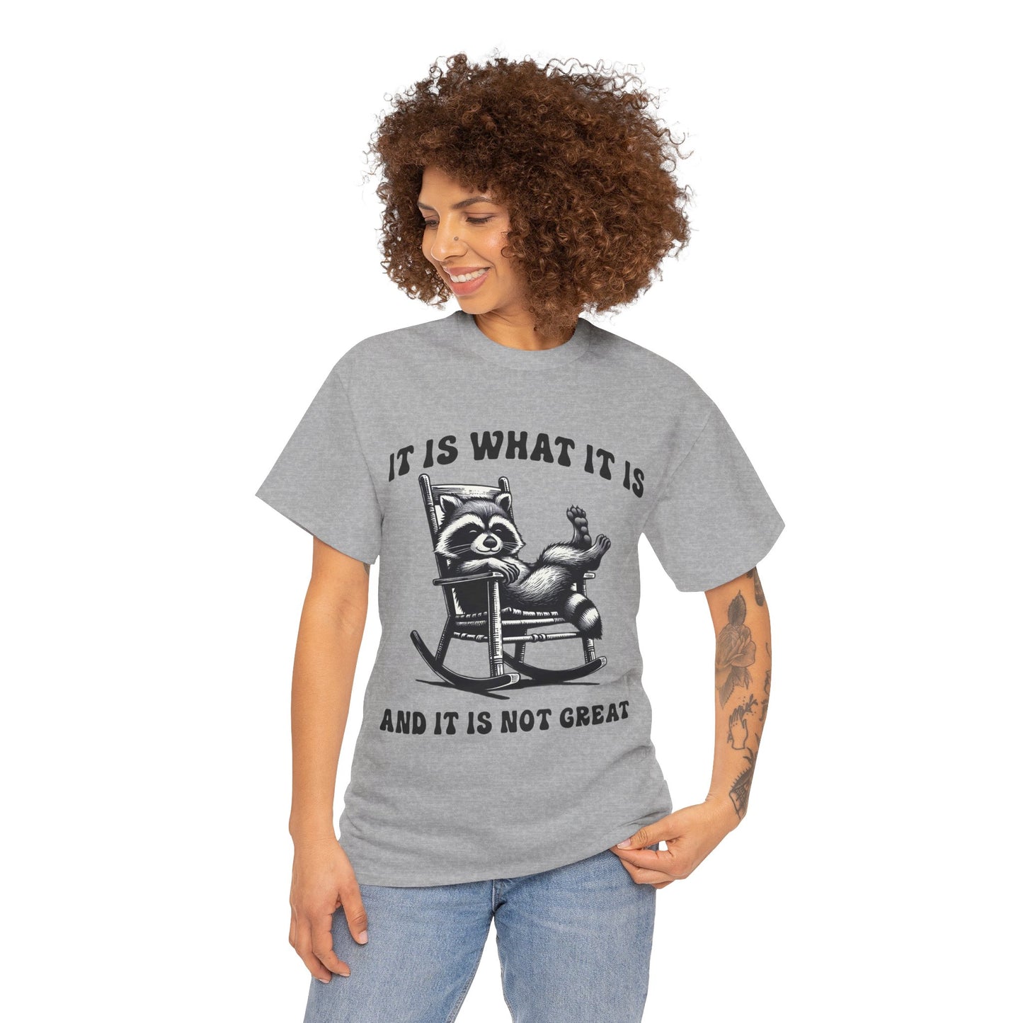 It Is What It Is Unisex Heavy Cotton Tee