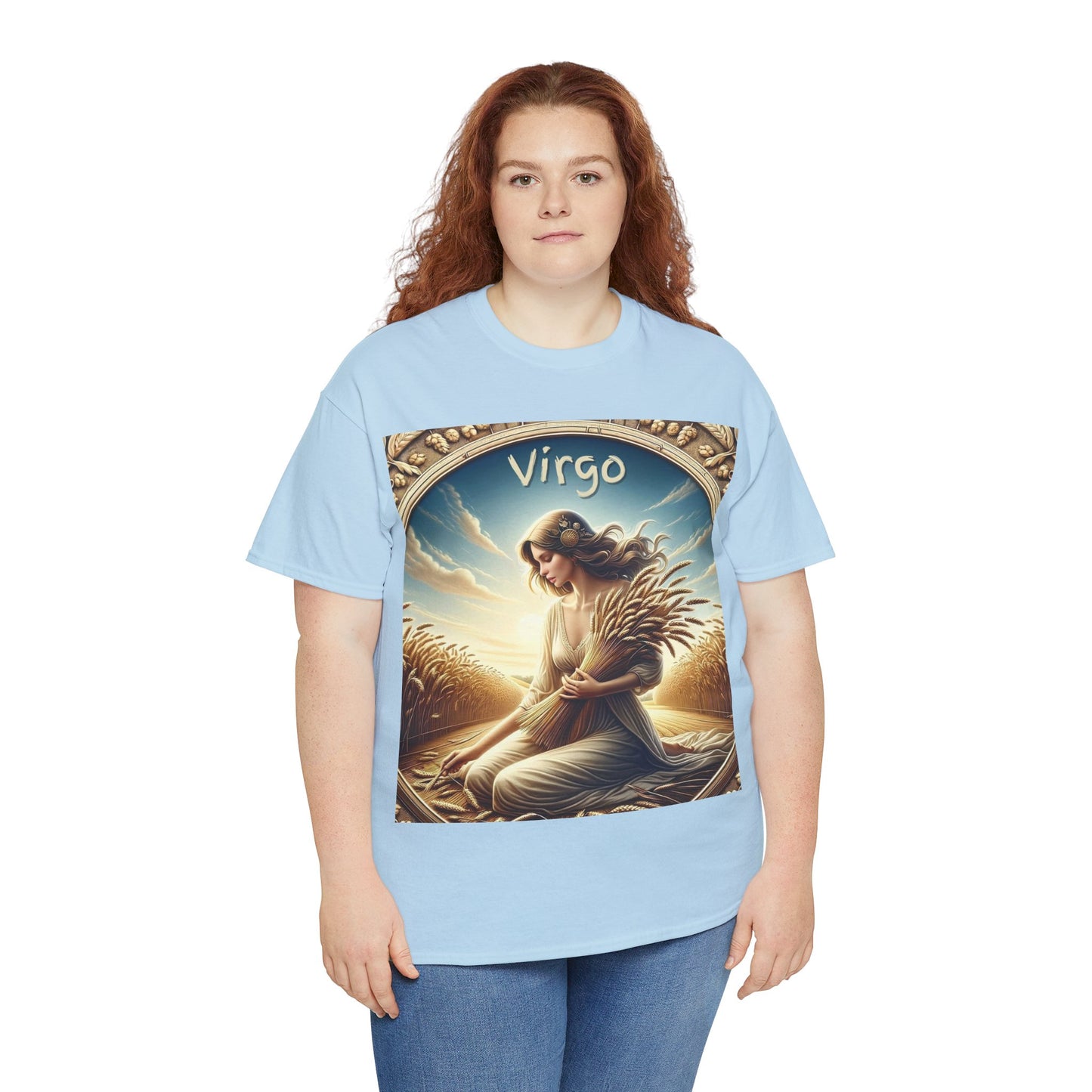 Virgo Unisex Heavy Cotton Tee