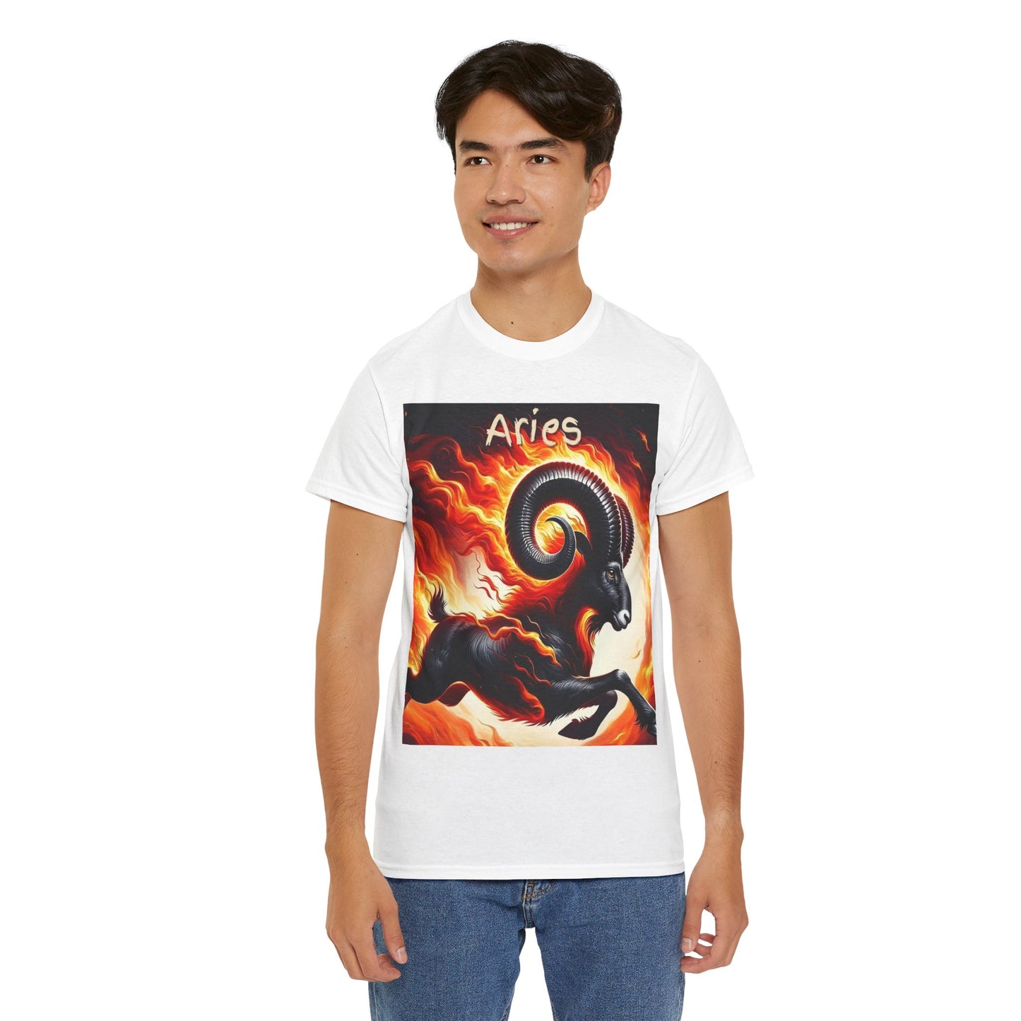 Aries Unisex Heavy Cotton Tee