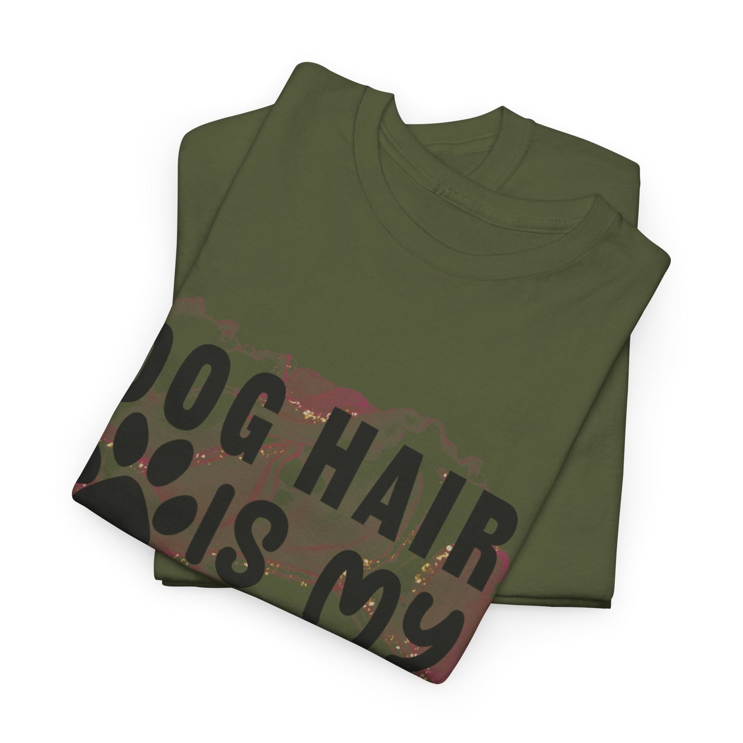 Dog Hair Is My Glitter Unisex Heavy Cotton Tee