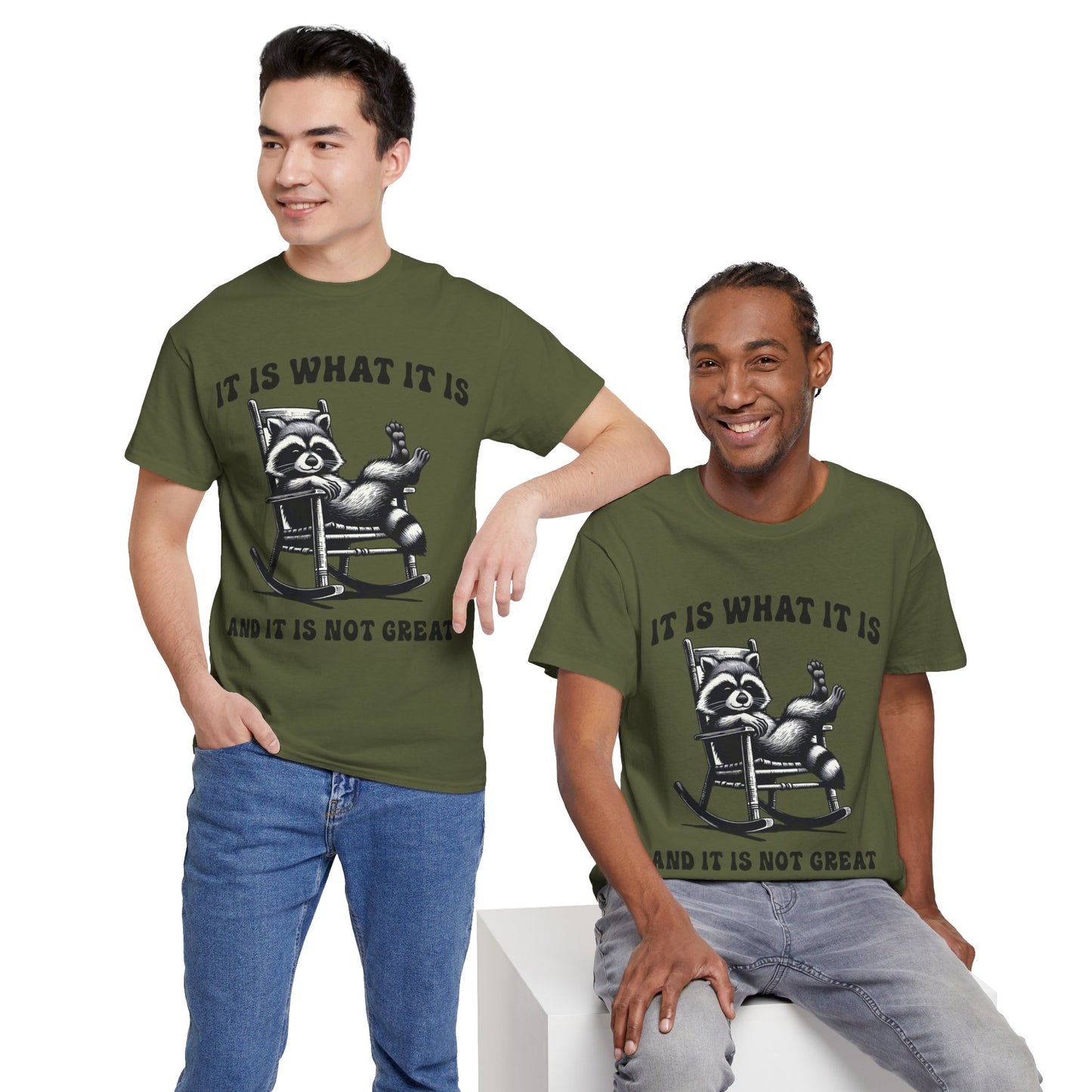 It Is What It Is Unisex Heavy Cotton Tee