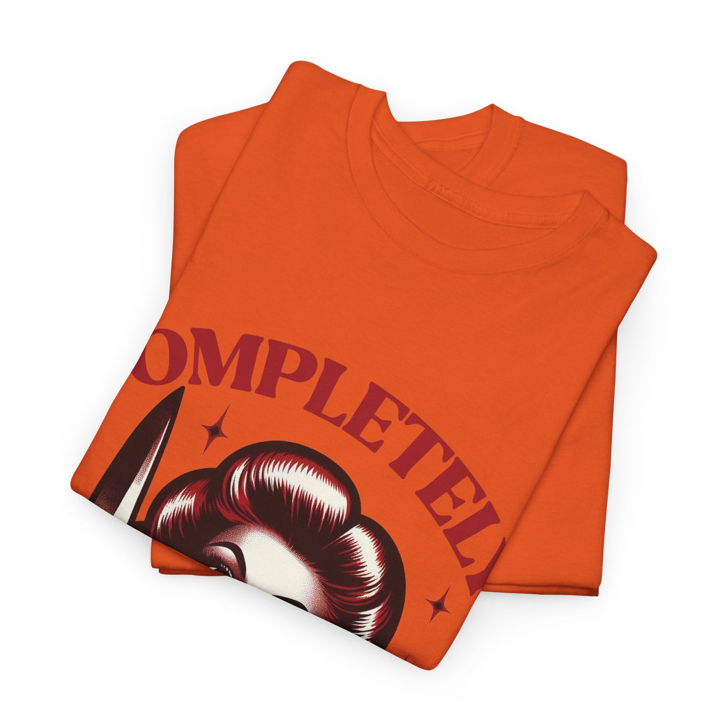Completely Unhinged Unisex Heavy Cotton Tee
