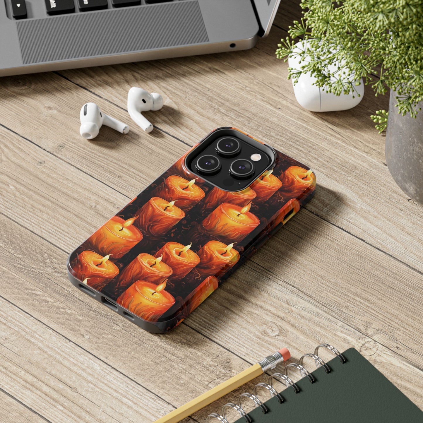 Halloween Candles Tough Phone Cases