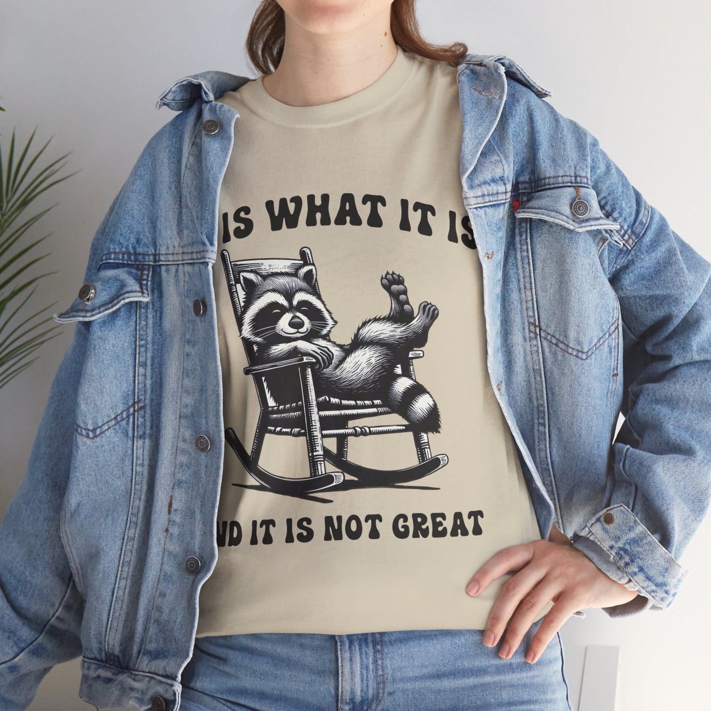 It Is What It Is Unisex Heavy Cotton Tee