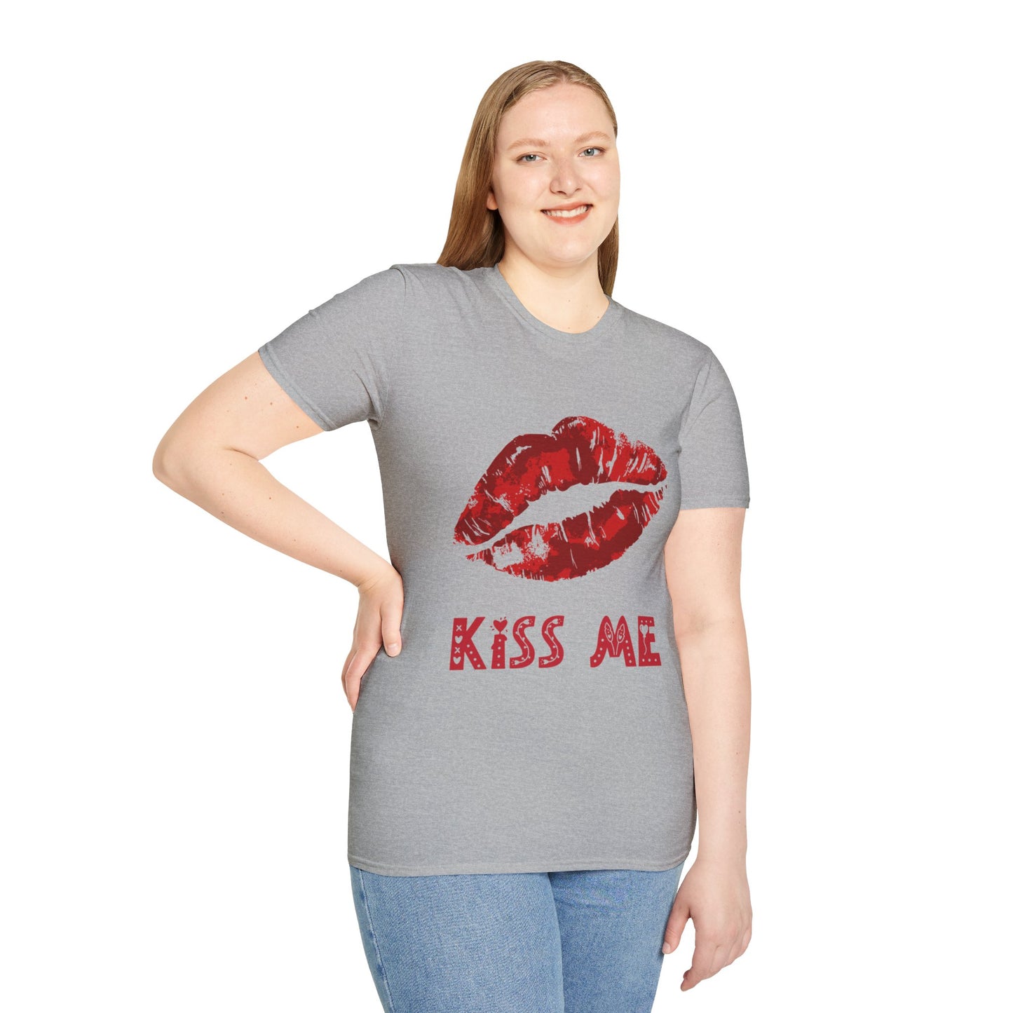 Kiss Me Unisex Softstyle T-Shirt