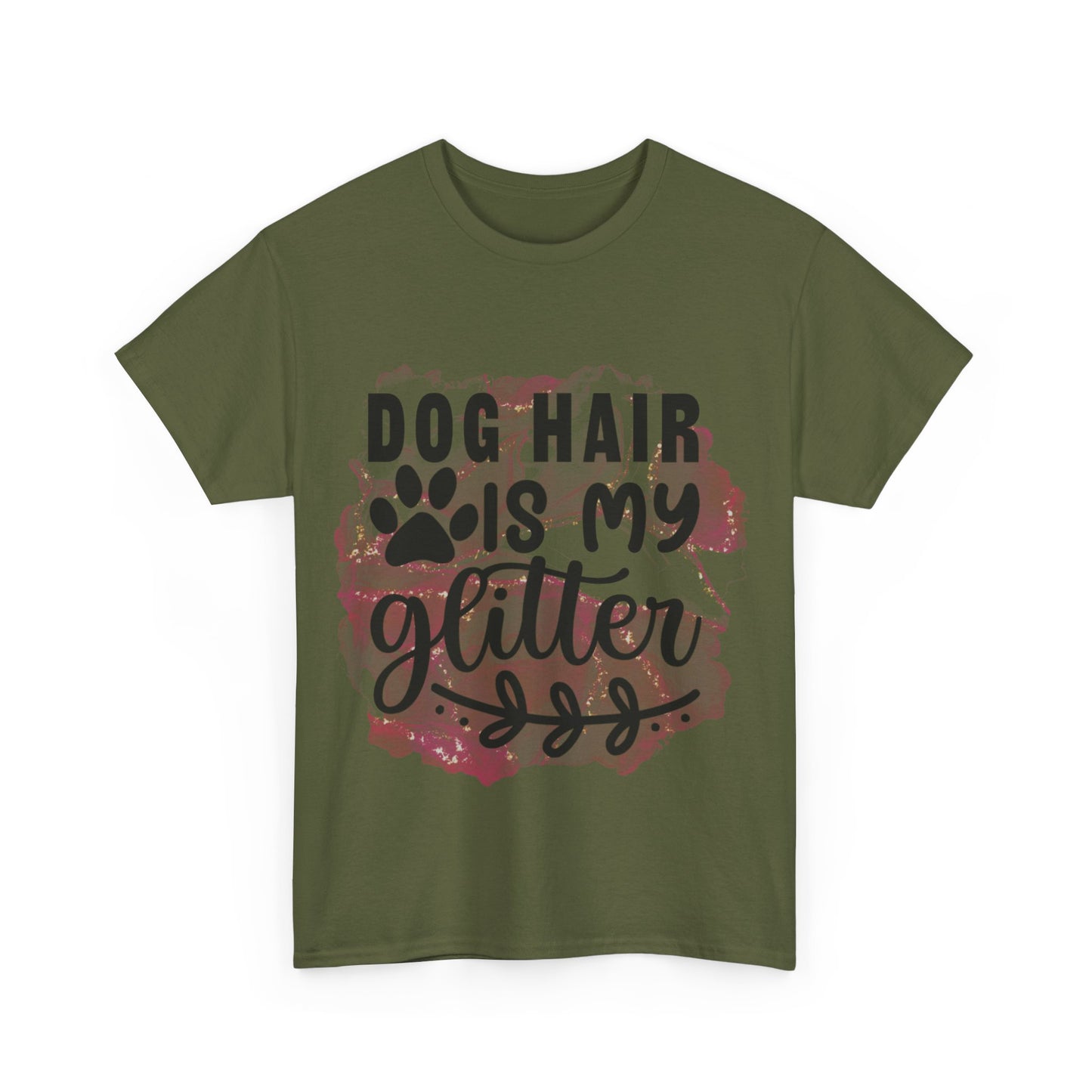 Dog Hair Is My Glitter Unisex Heavy Cotton Tee