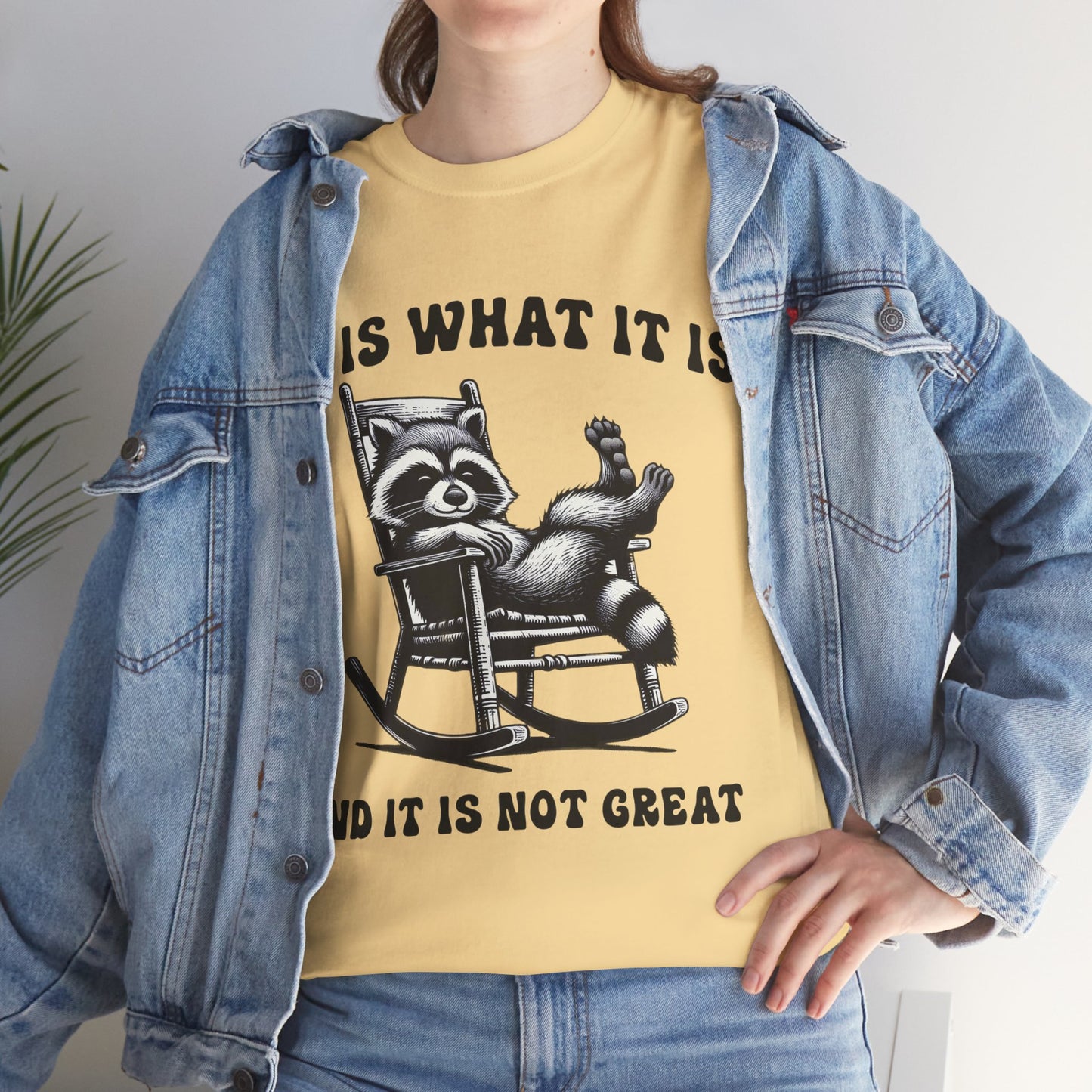 It Is What It Is Unisex Heavy Cotton Tee