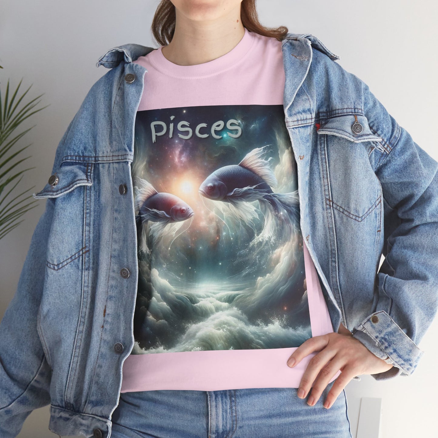 Pisces Unisex Heavy Cotton Tee