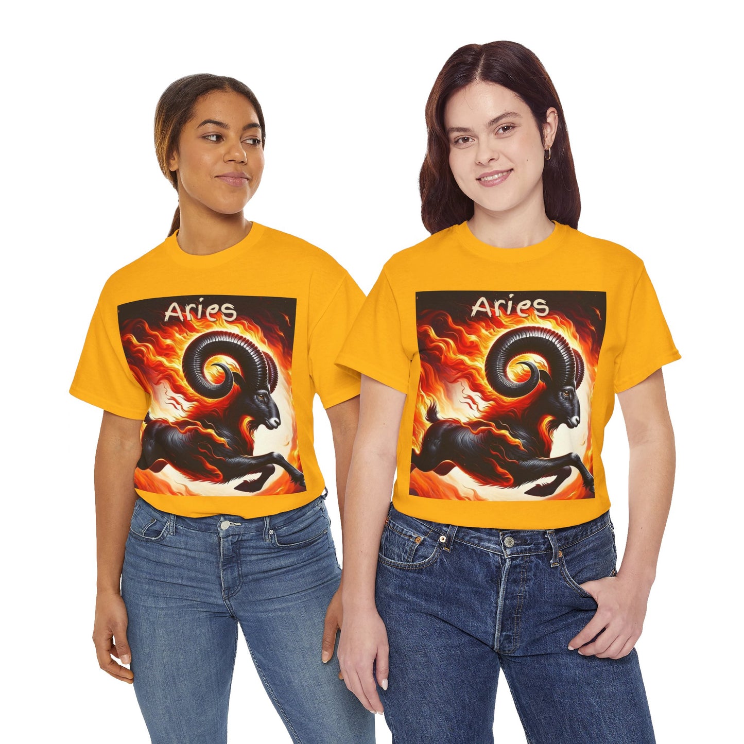 Aries Unisex Heavy Cotton Tee