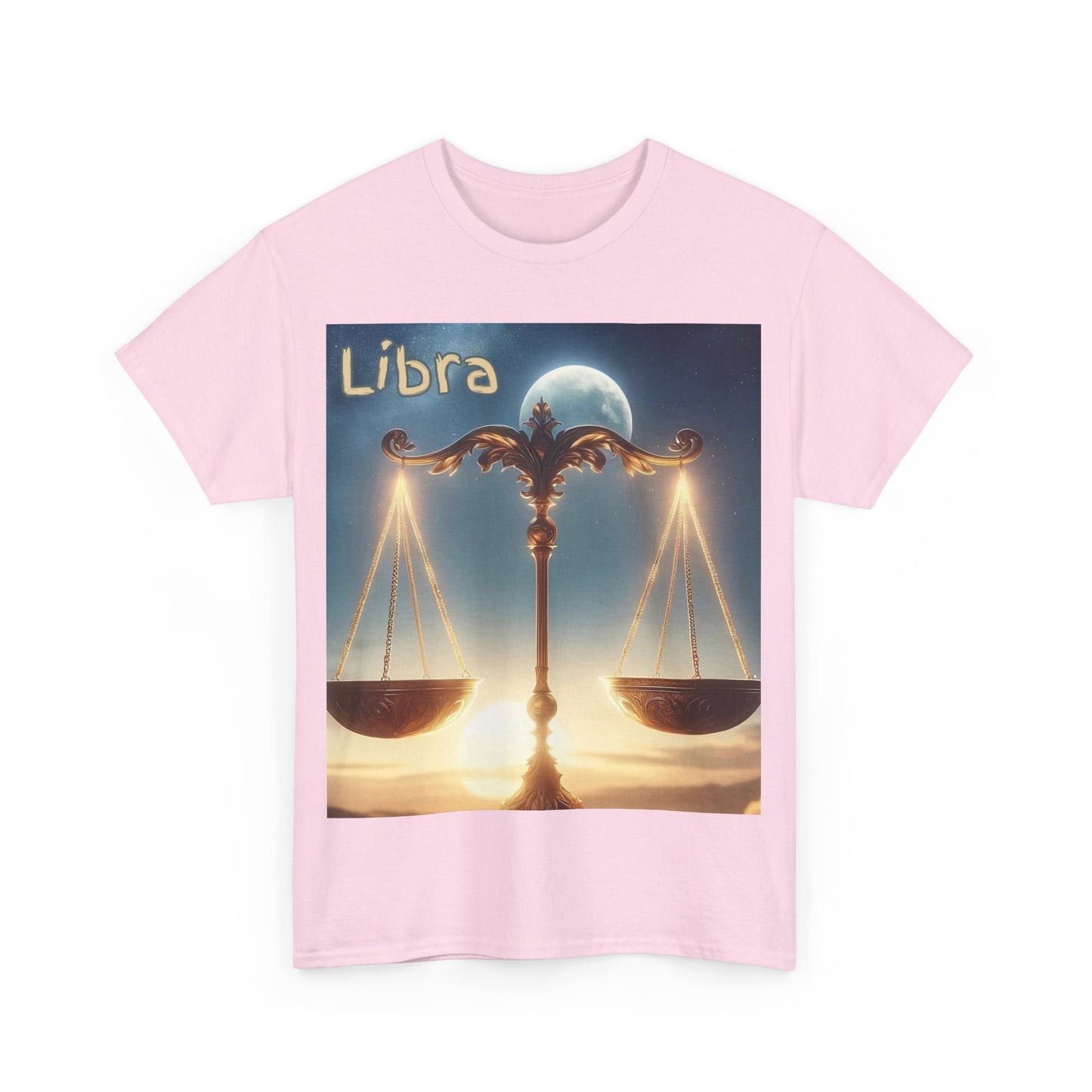 Libra Unisex Heavy Cotton Tee
