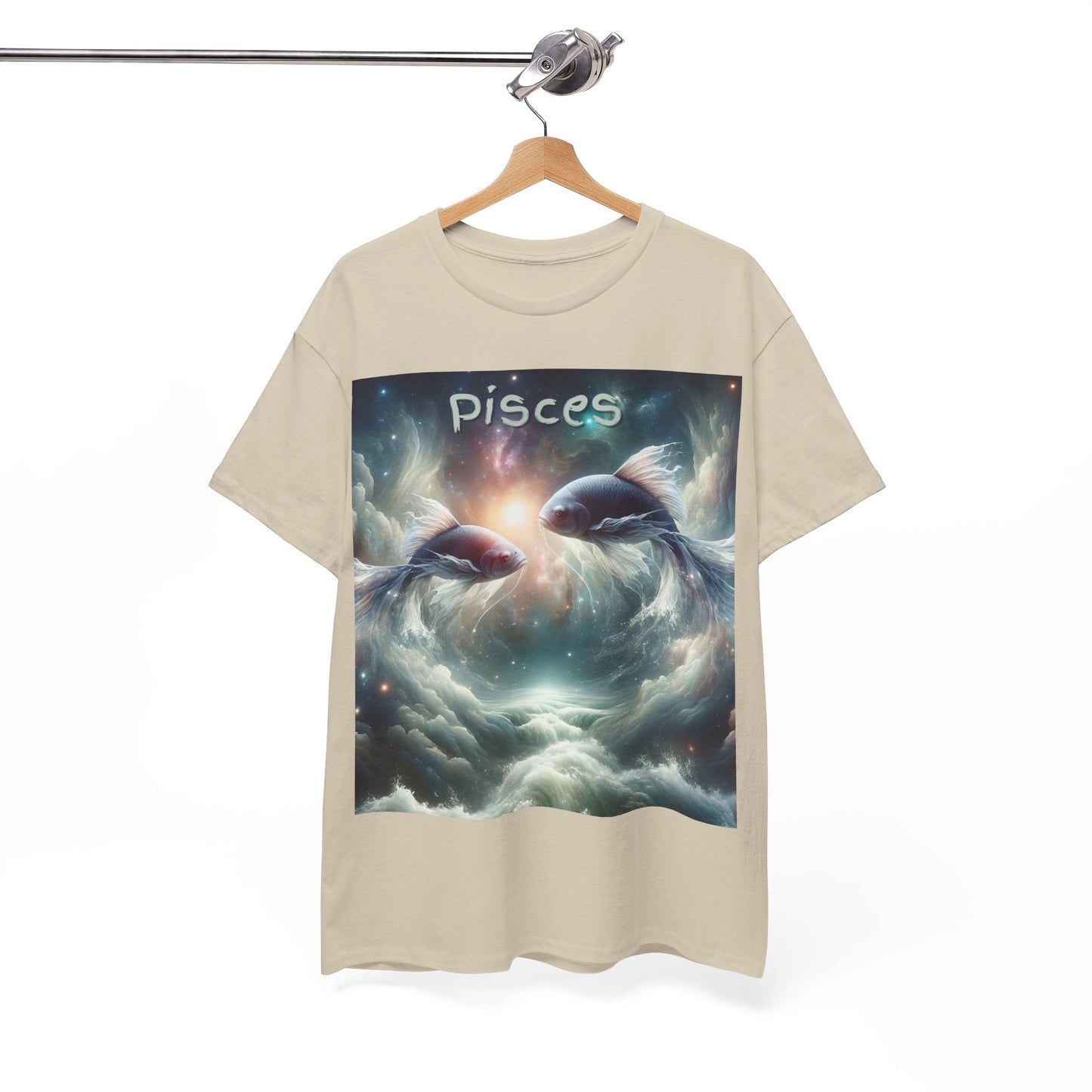 Pisces Unisex Heavy Cotton Tee