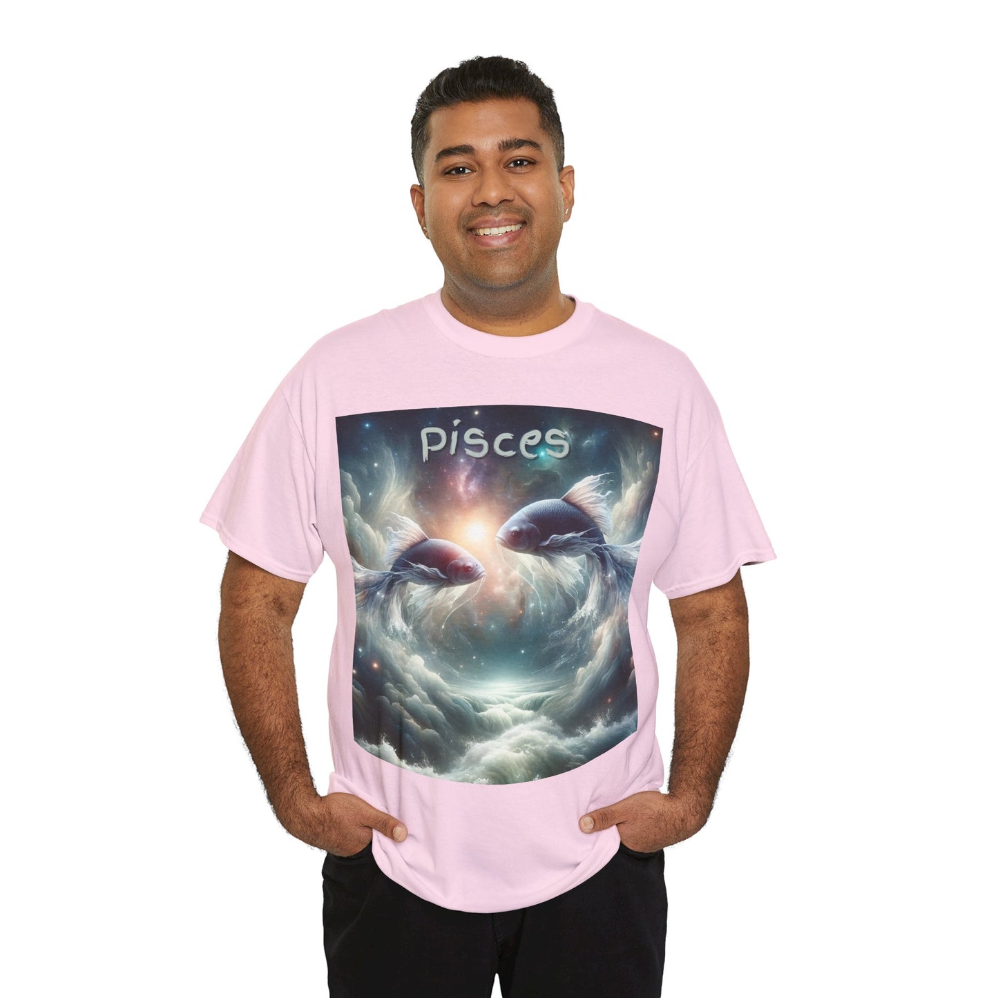 Pisces Unisex Heavy Cotton Tee