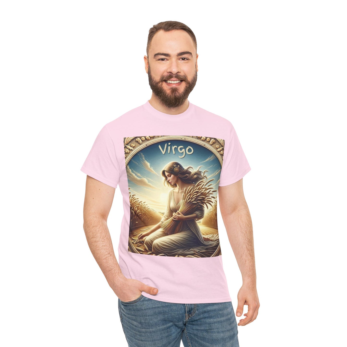 Virgo Unisex Heavy Cotton Tee