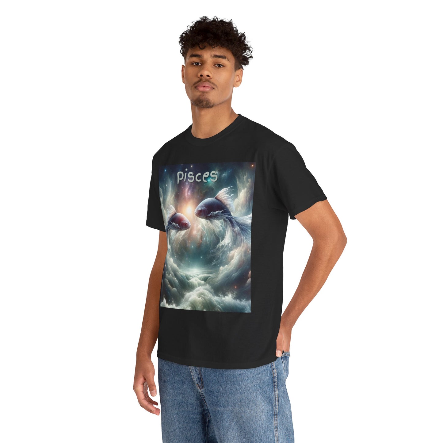 Pisces Unisex Heavy Cotton Tee