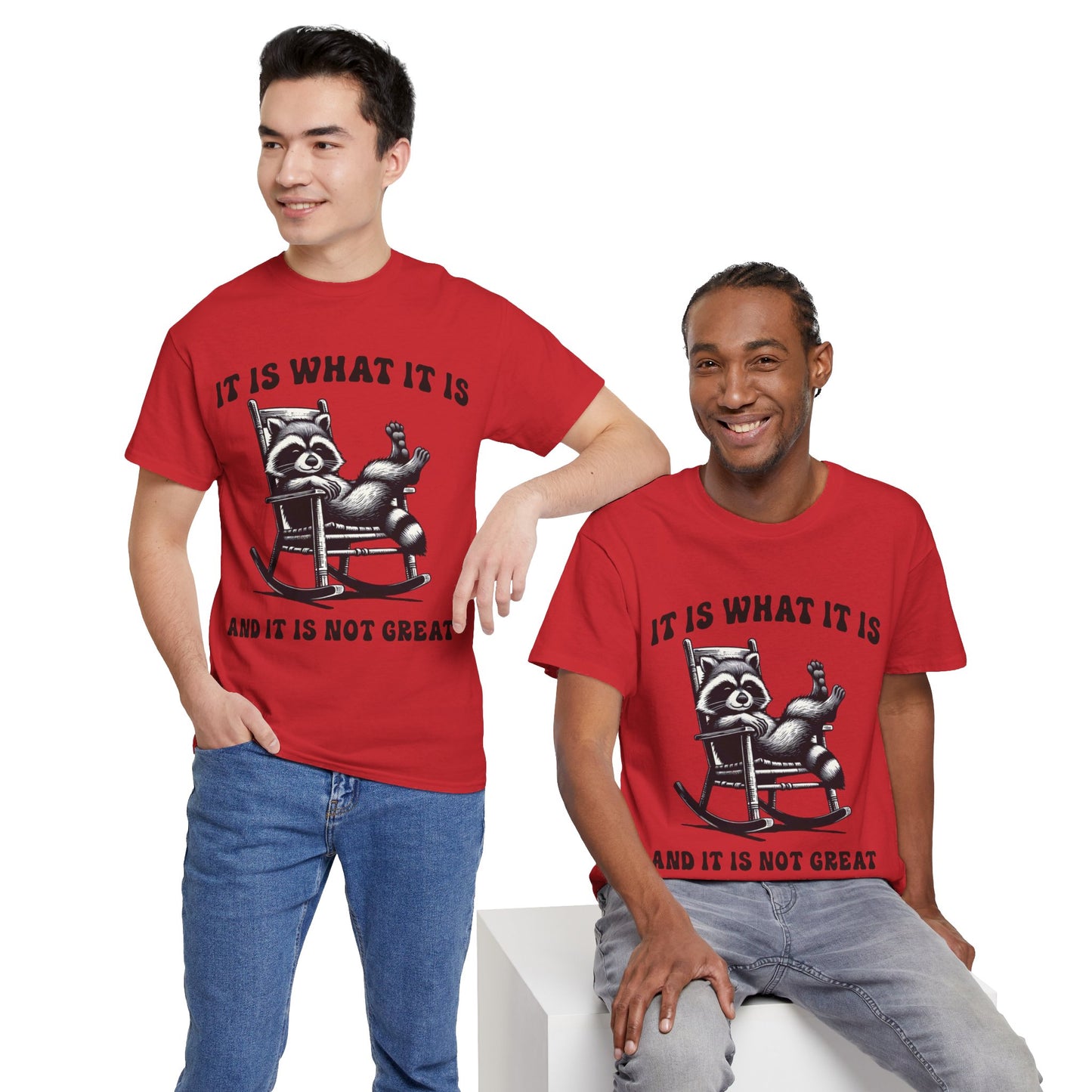 It Is What It Is Unisex Heavy Cotton Tee