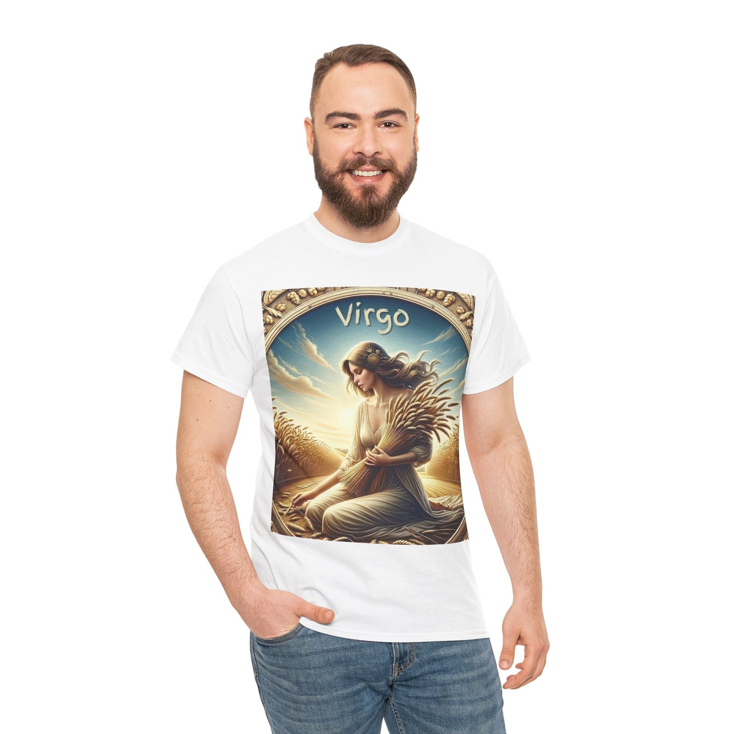 Virgo Unisex Heavy Cotton Tee