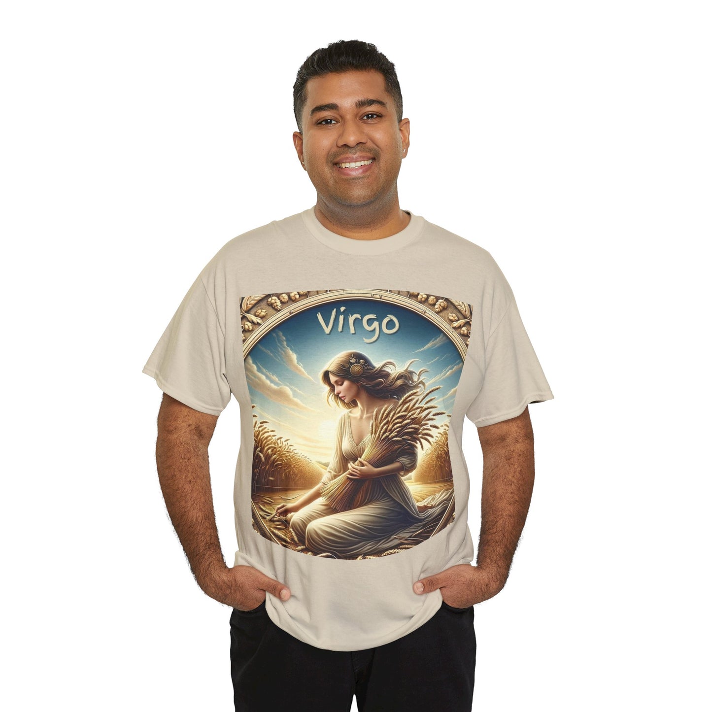 Virgo Unisex Heavy Cotton Tee