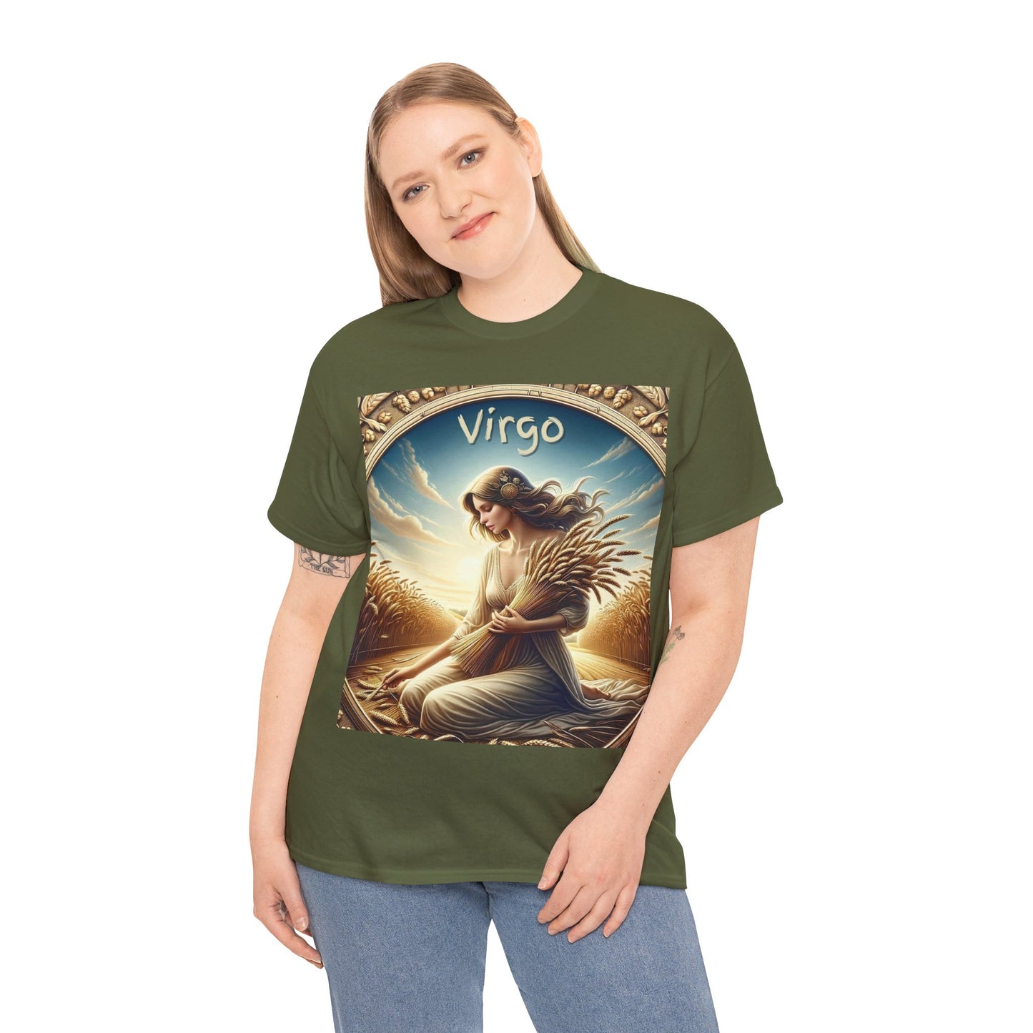 Virgo Unisex Heavy Cotton Tee