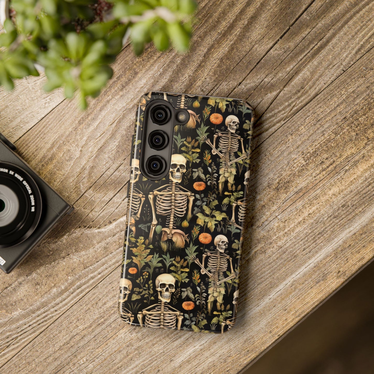 Halloween Skeleton Tough Phone Cases