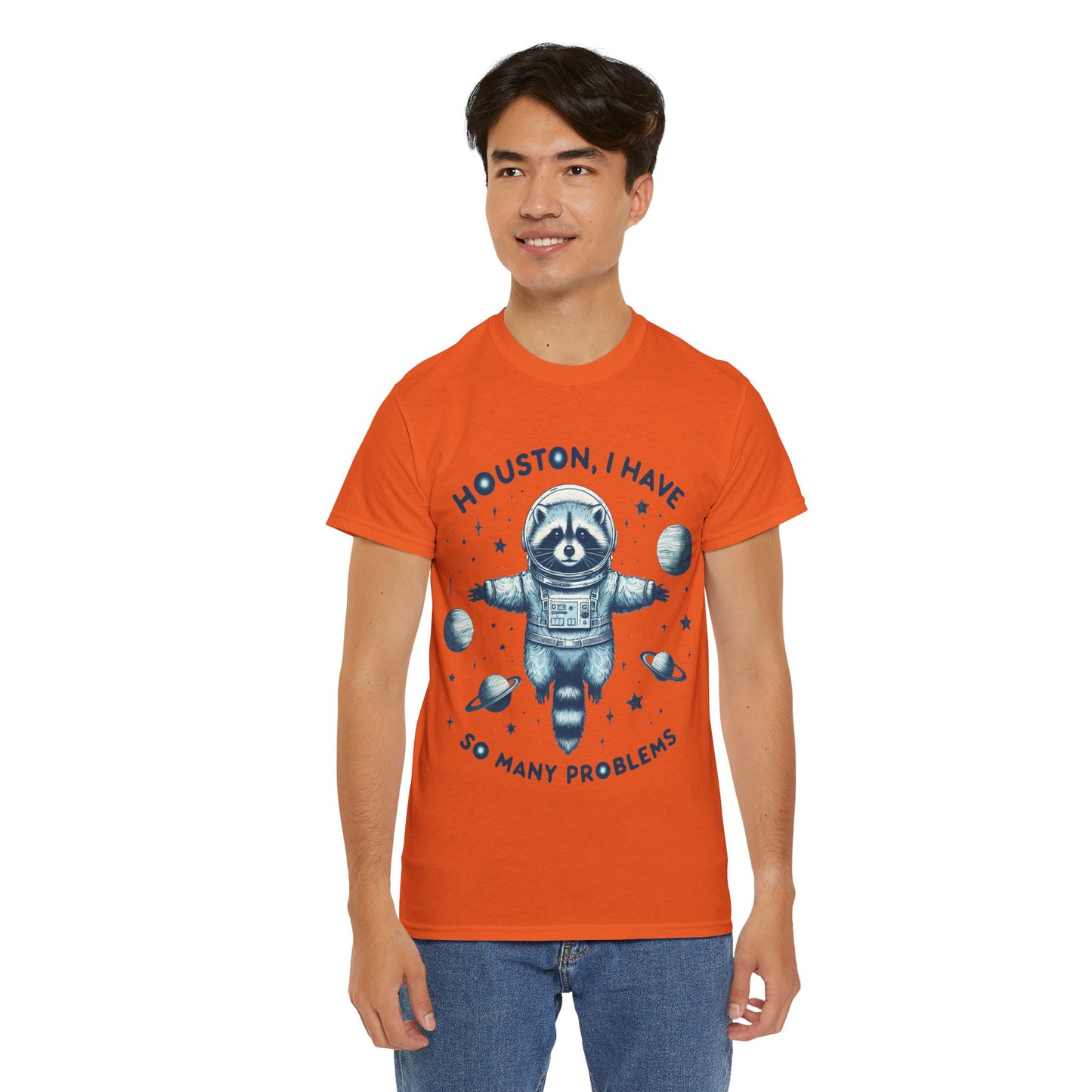 Houston I Have So Many Problems Unisex Heavy Cotton Tee