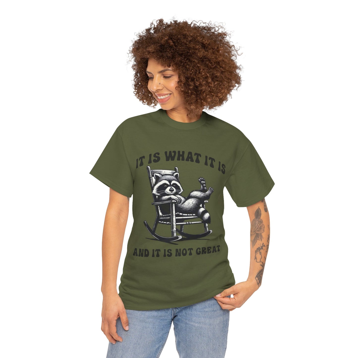 It Is What It Is Unisex Heavy Cotton Tee