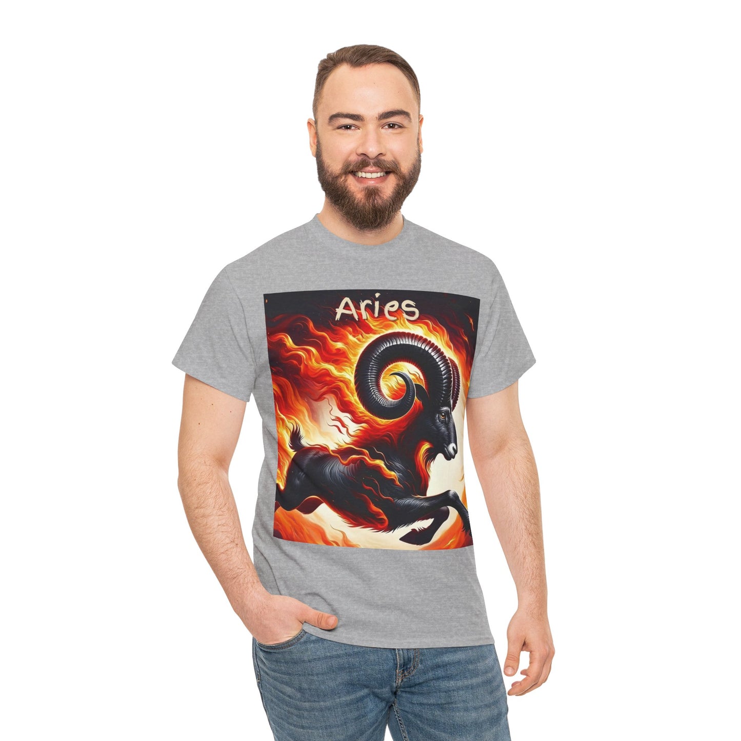 Aries Unisex Heavy Cotton Tee