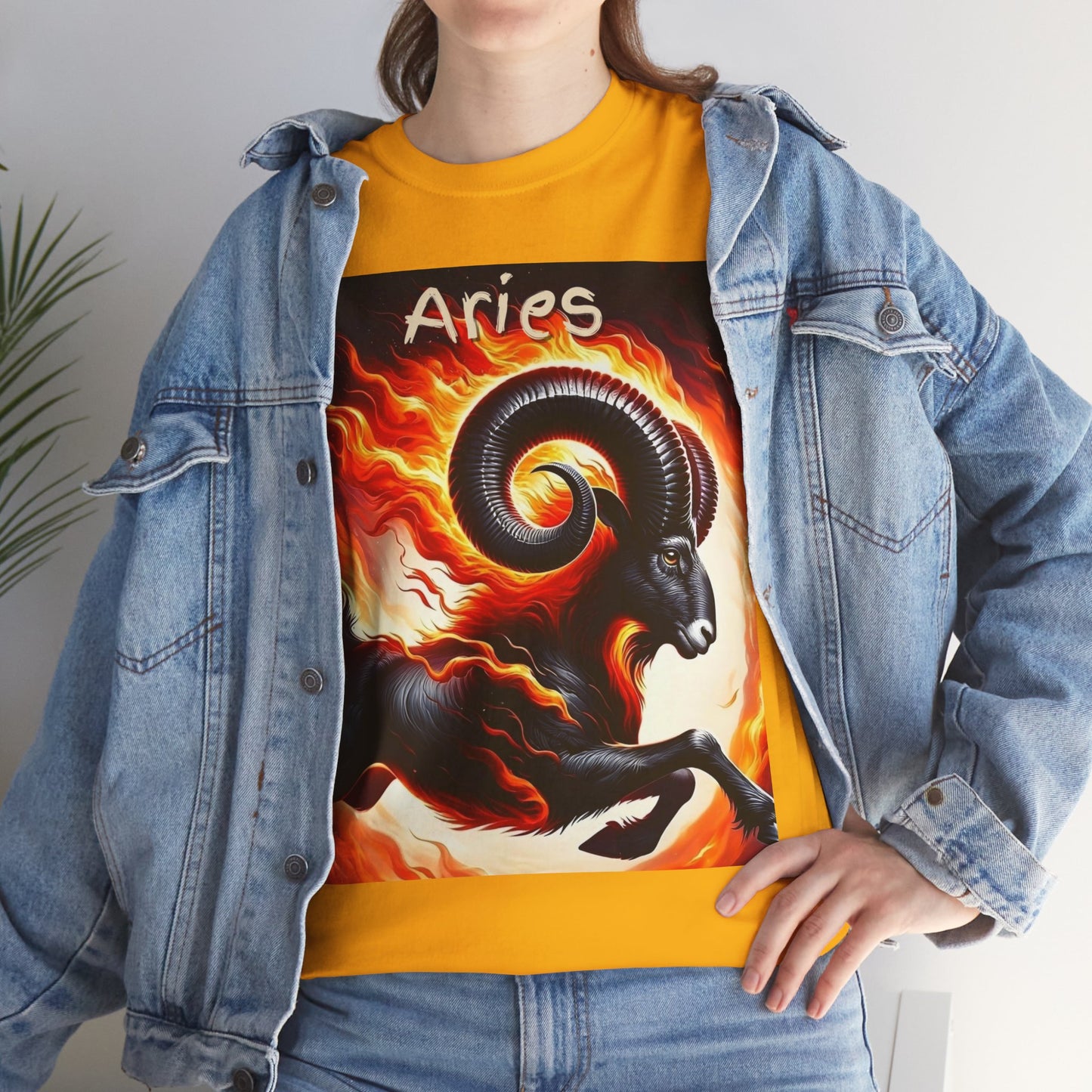 Aries Unisex Heavy Cotton Tee