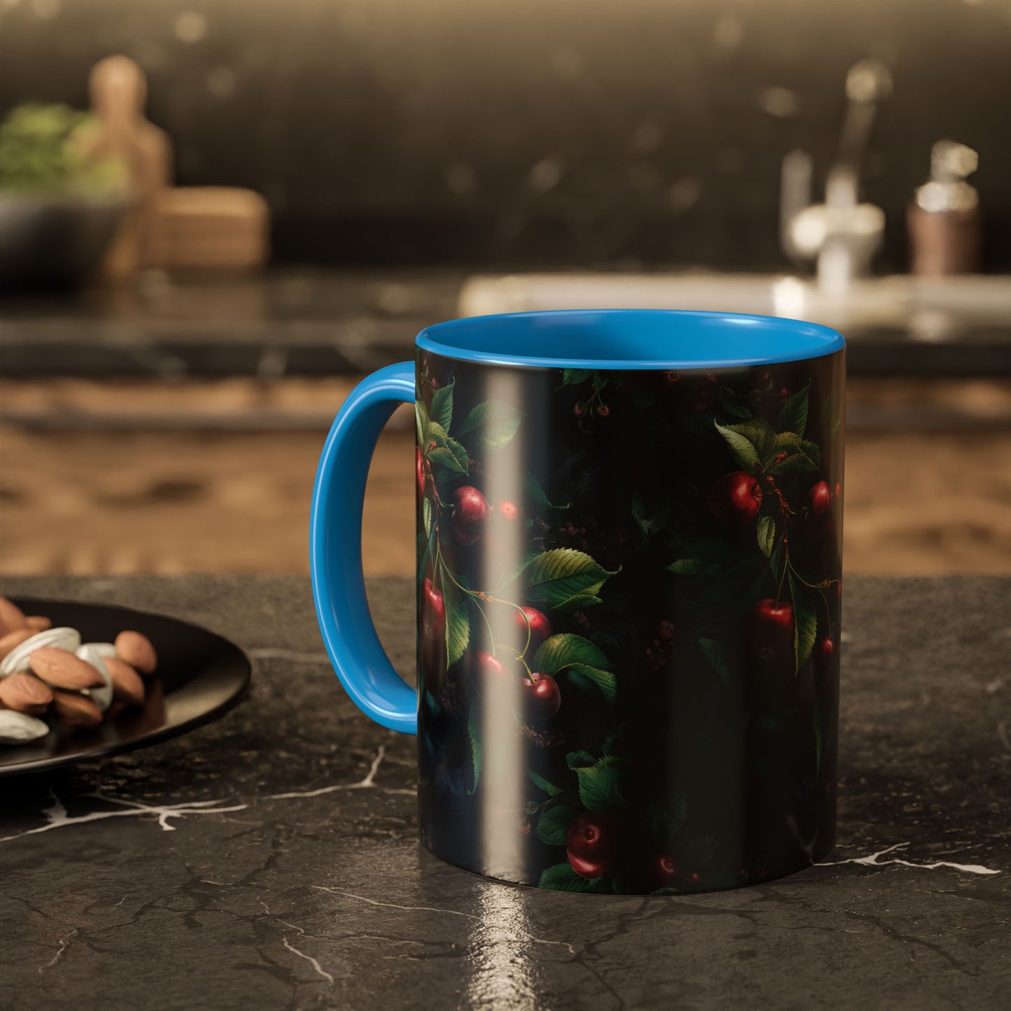 Black Cherry Colorful Mugs (11oz, 15oz)