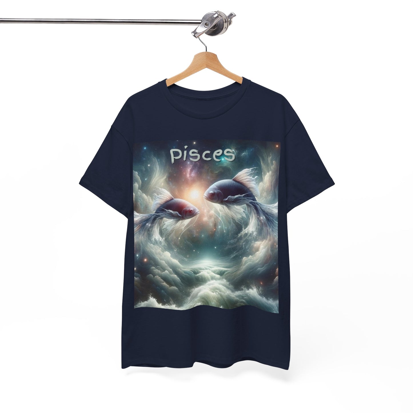 Pisces Unisex Heavy Cotton Tee