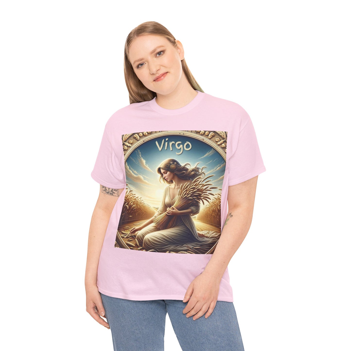 Virgo Unisex Heavy Cotton Tee