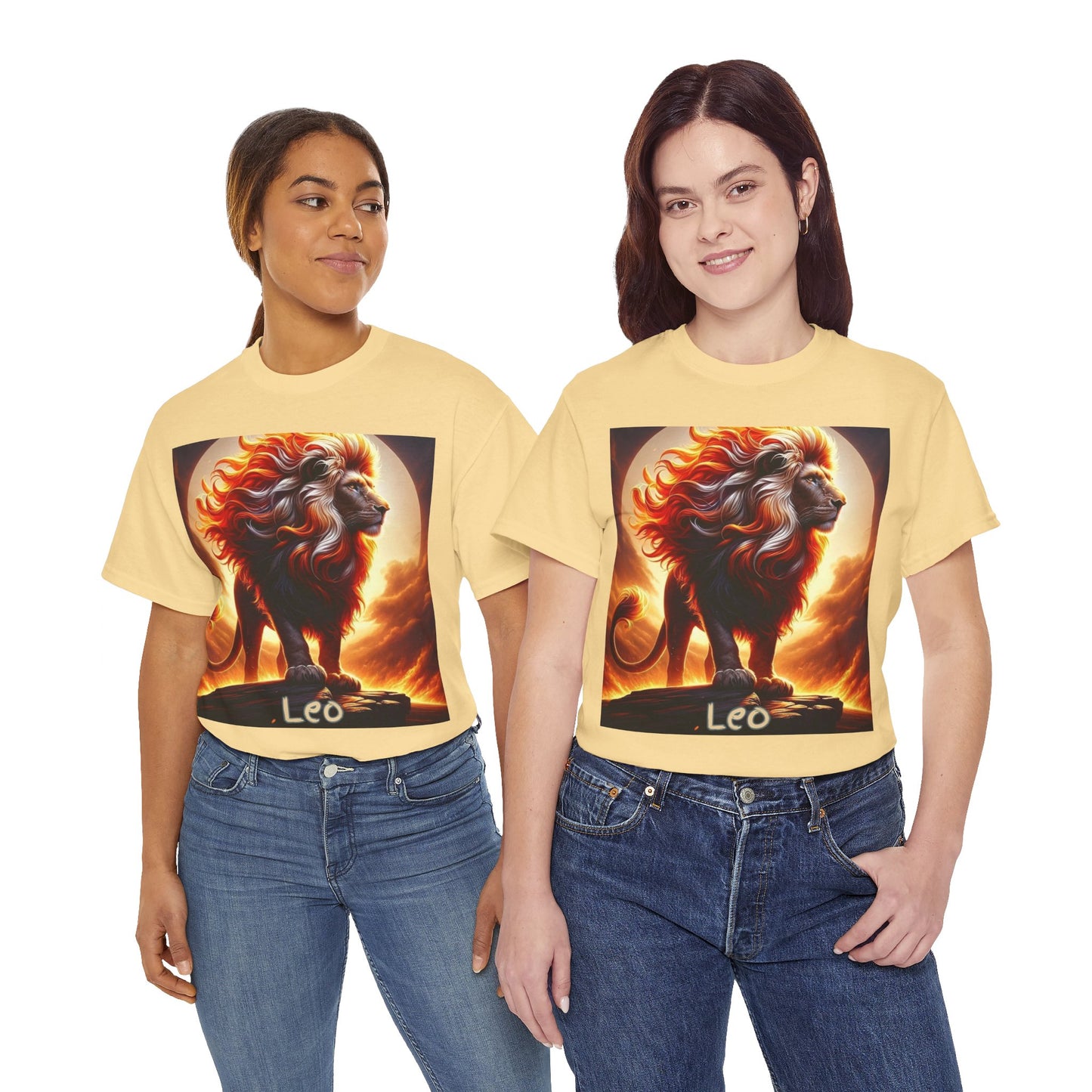 Leo Unisex Heavy Cotton Tee