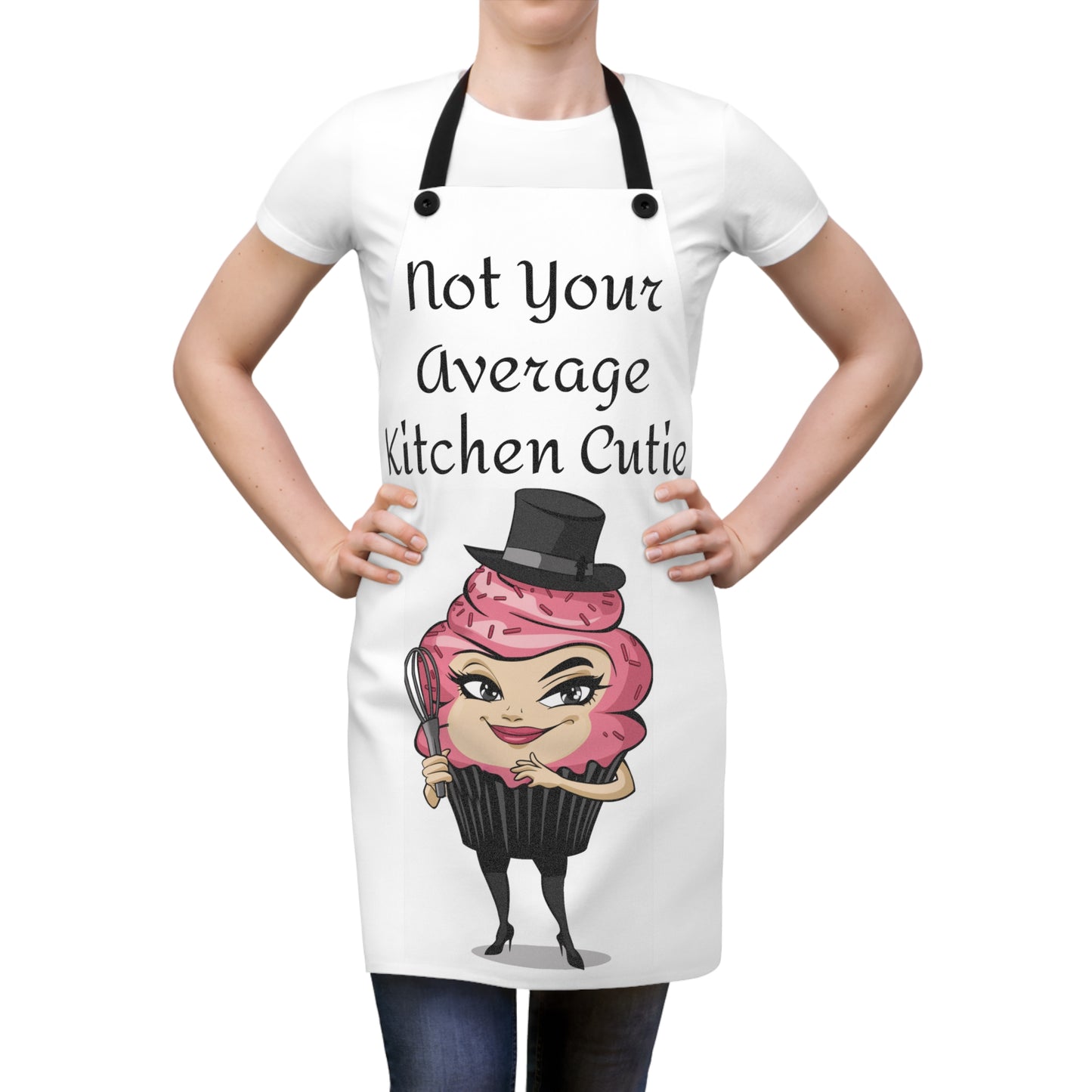 Not Your Average Kitchen Cutie Apron (AOP)