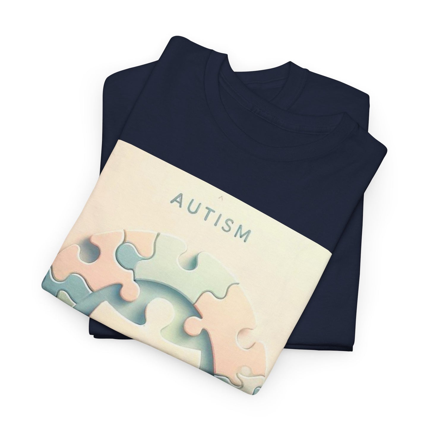 Autism Circle Unisex Heavy Cotton Tee
