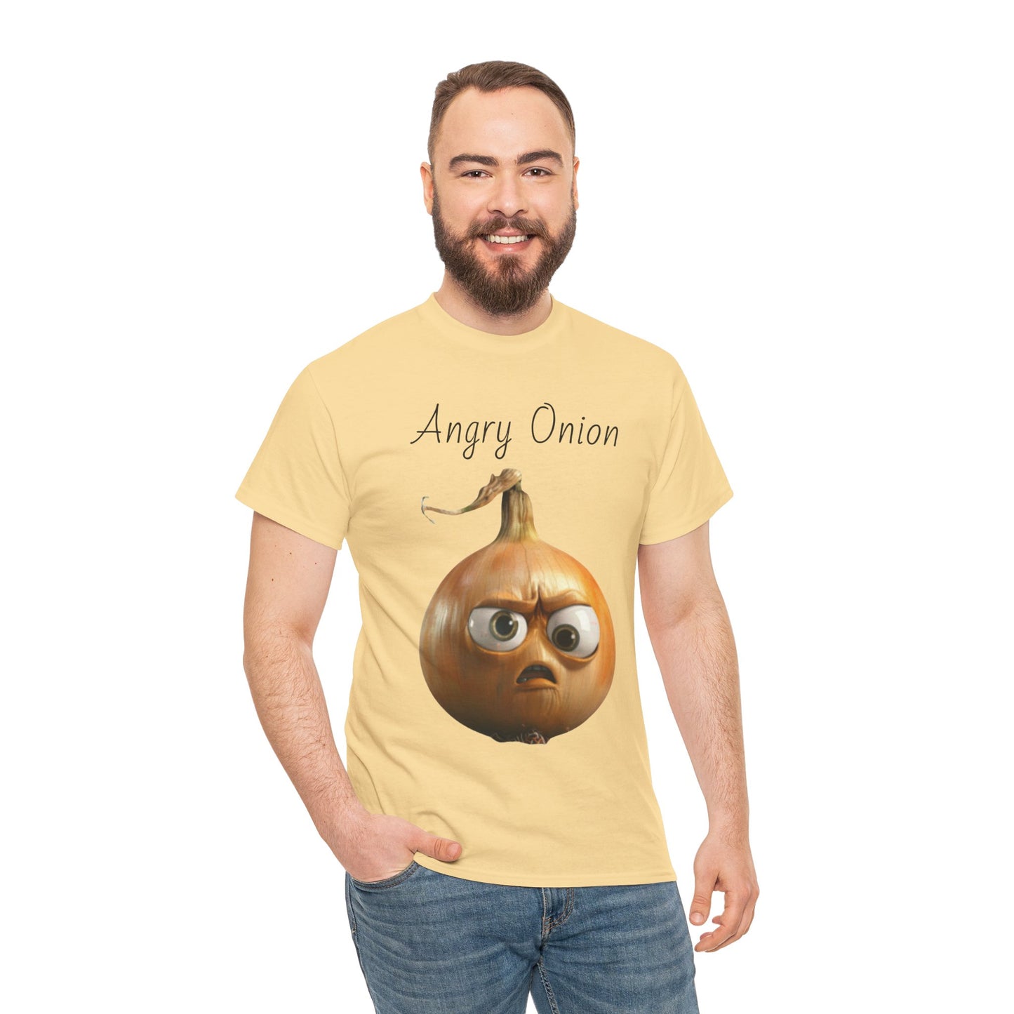 Angry Onion Unisex Heavy Cotton Tee