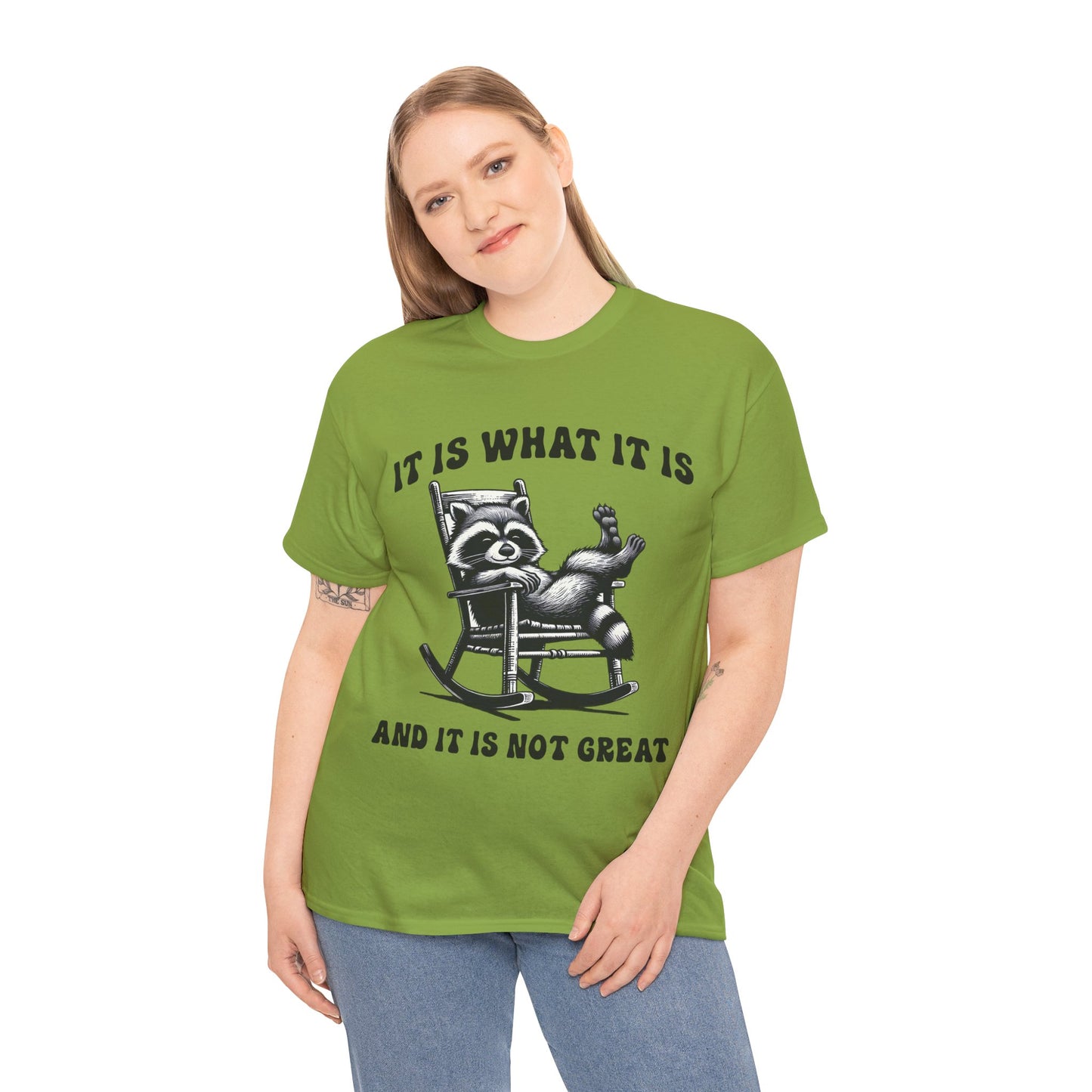 It Is What It Is Unisex Heavy Cotton Tee