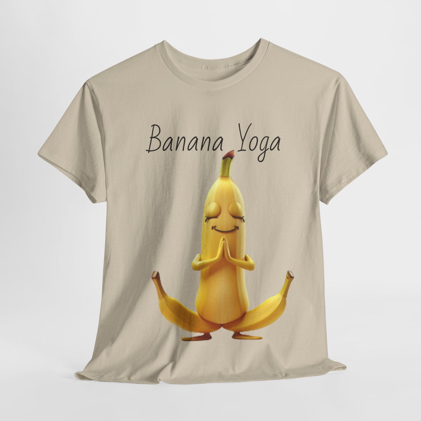 Banana Yoga Unisex Heavy Cotton Tee