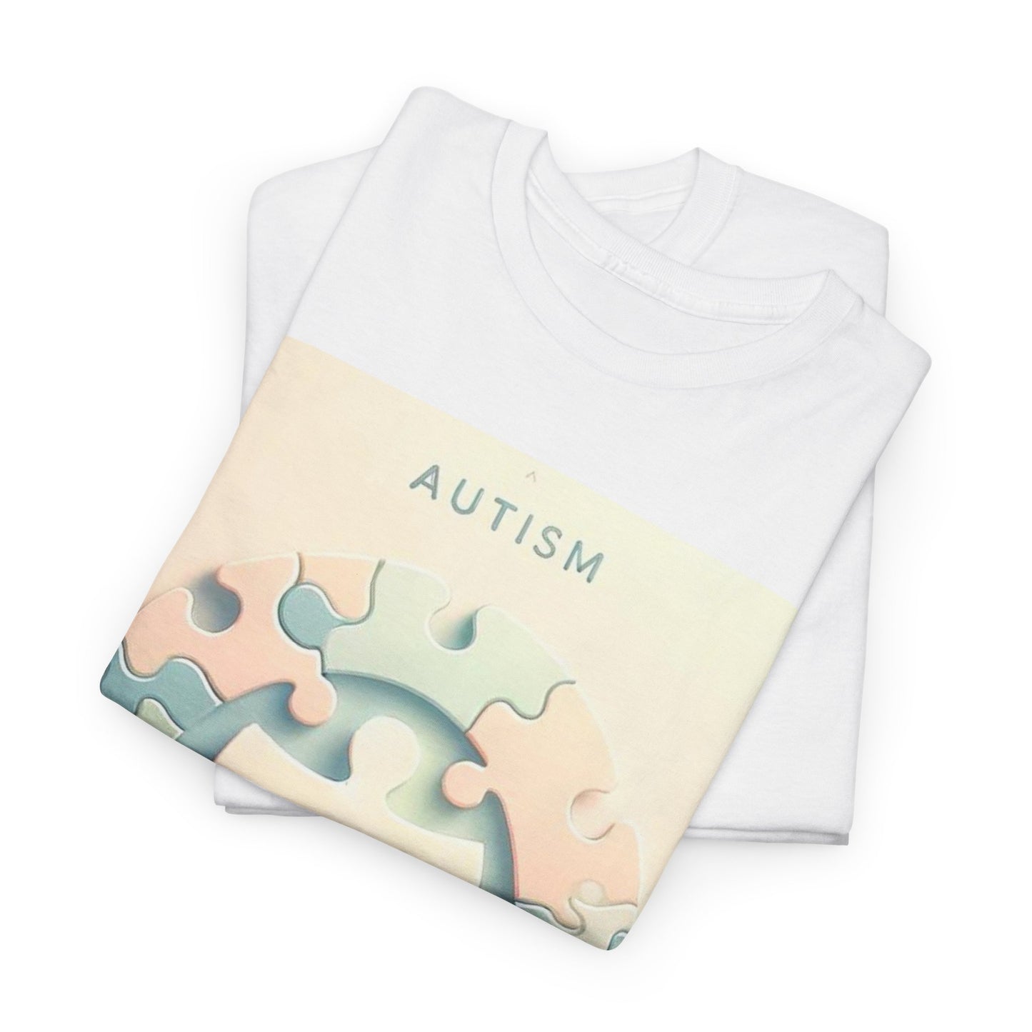 Autism Circle Unisex Heavy Cotton Tee