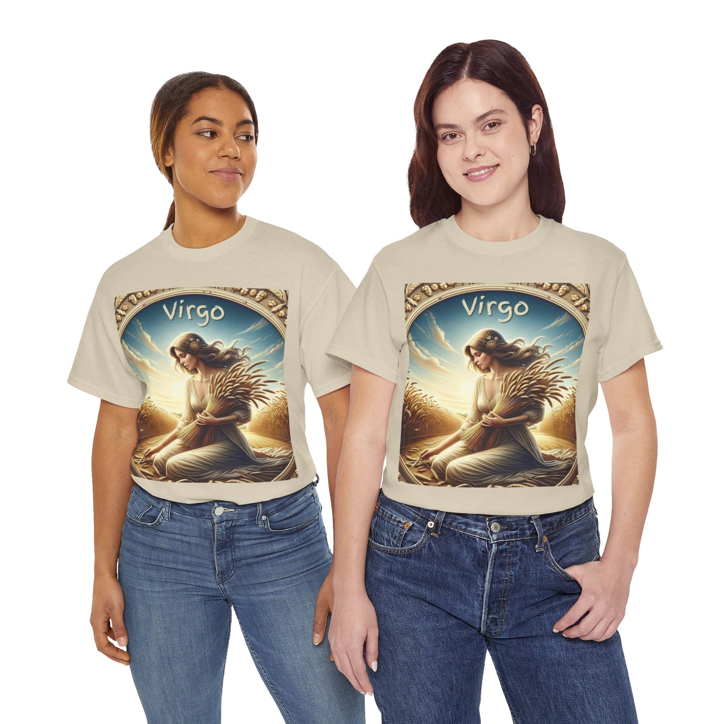 Virgo Unisex Heavy Cotton Tee